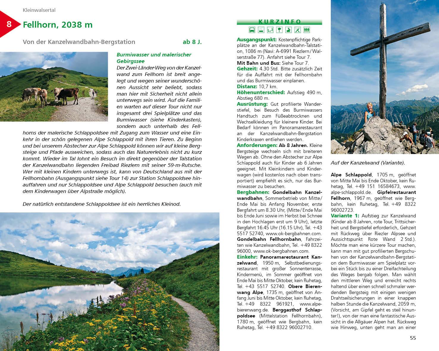 Beispielinhalt (Bild) Erlebniswandern mit Kindern Oberstdorf - Kleinwalsertal