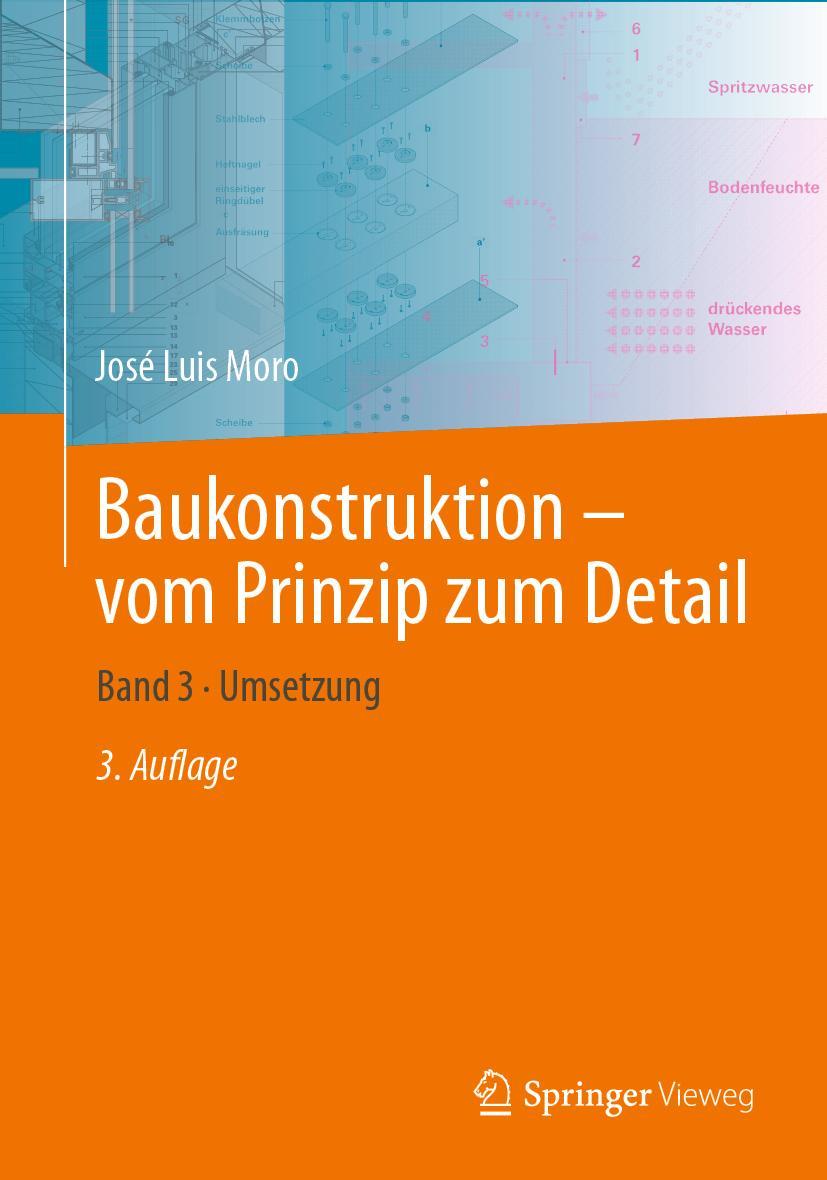 Vorderes Coverbild Baukonstruktion - vom Prinzip zum Detail