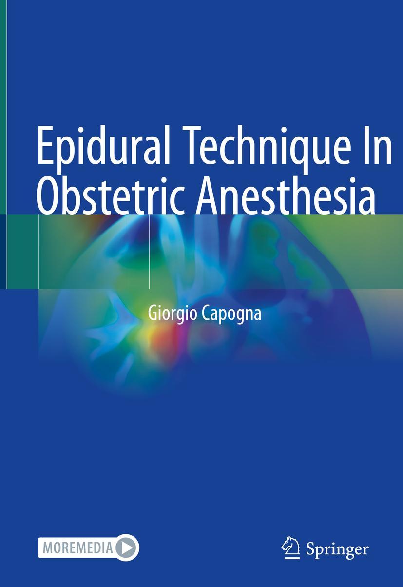 Vorderes Coverbild Epidural Technique In Obstetric Anesthesia