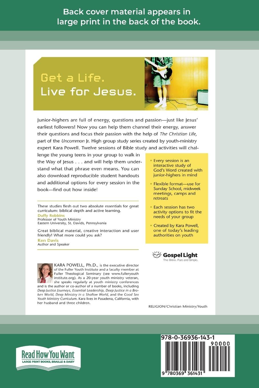 Rückseitencover The Christian Life