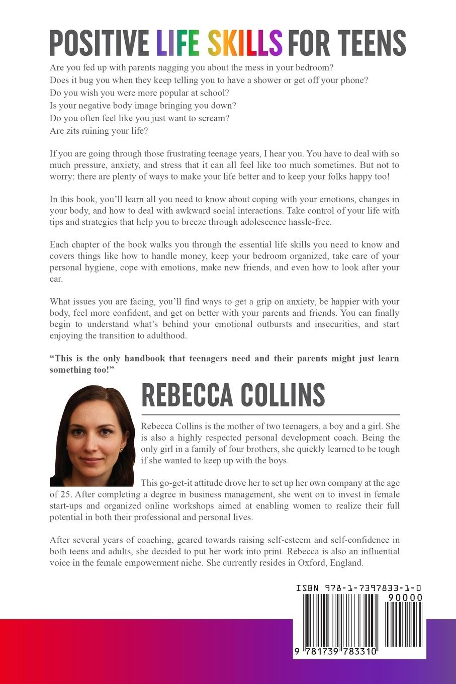 Rückseitencover Positive Life Skills For Teens