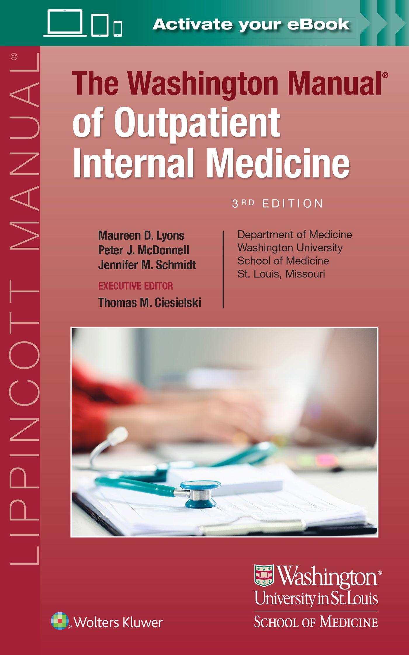 Vorderes Coverbild The Washington Manual of Outpatient Internal Medicine