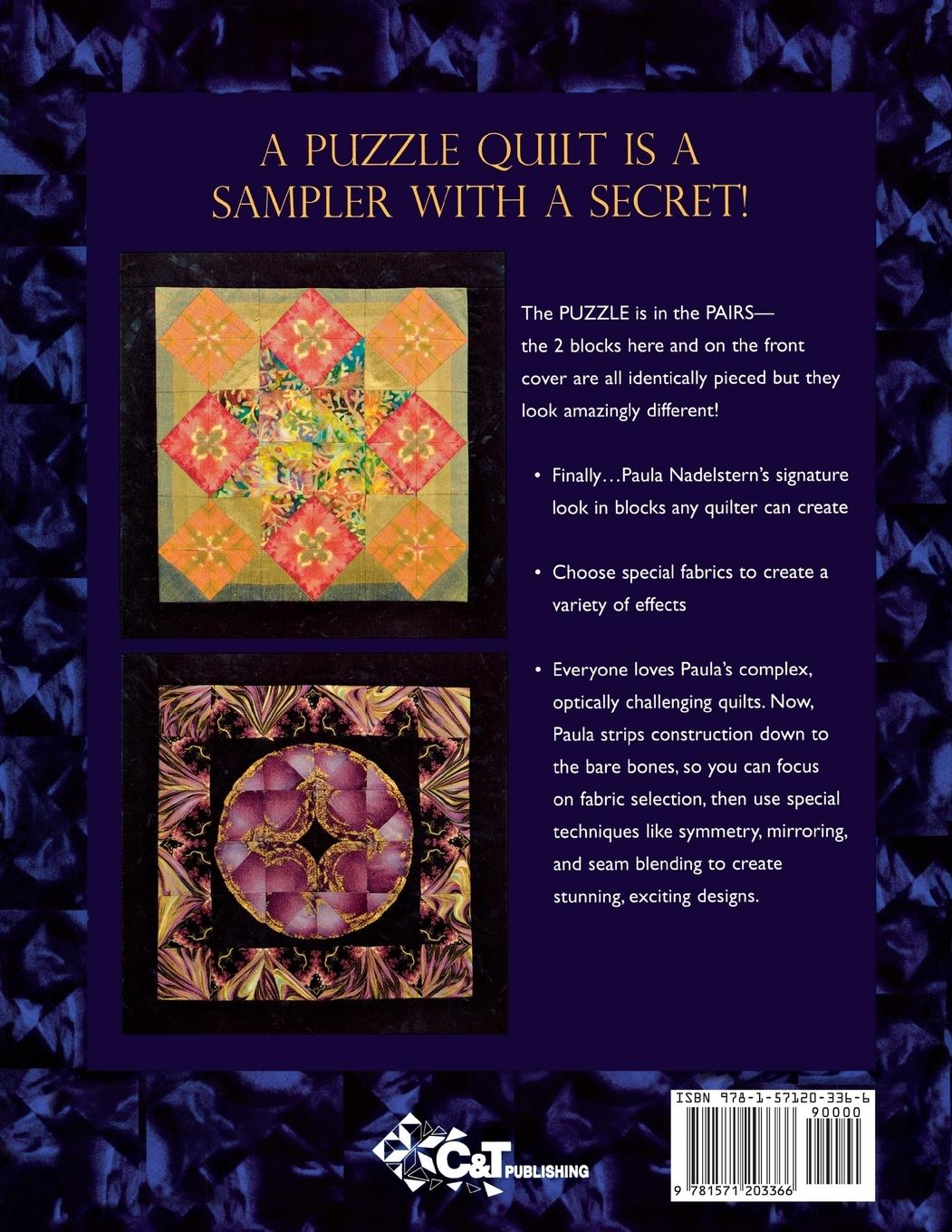 Rückseitencover Puzzle Quilts