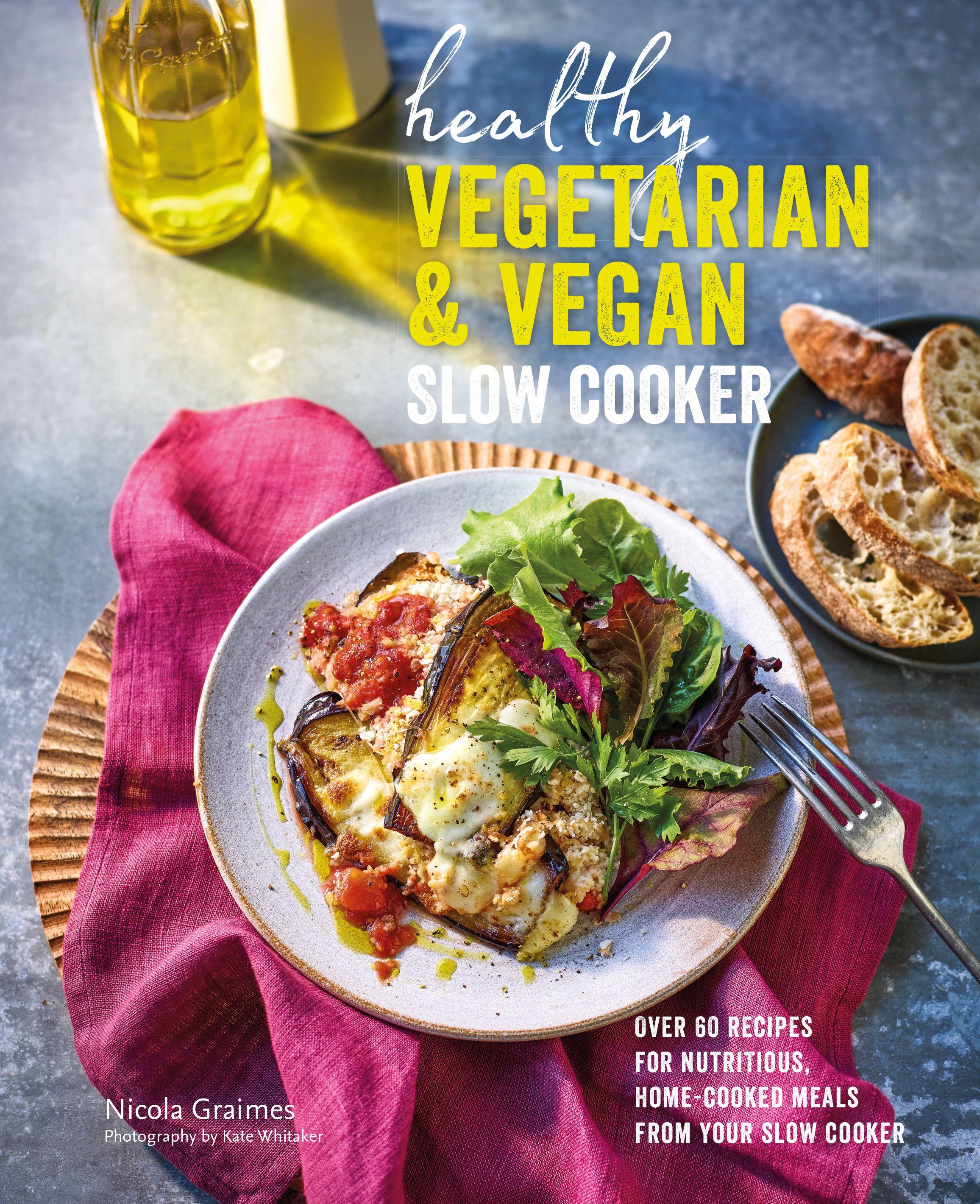 Vorderes Coverbild Healthy Vegetarian & Vegan Slow Cooker