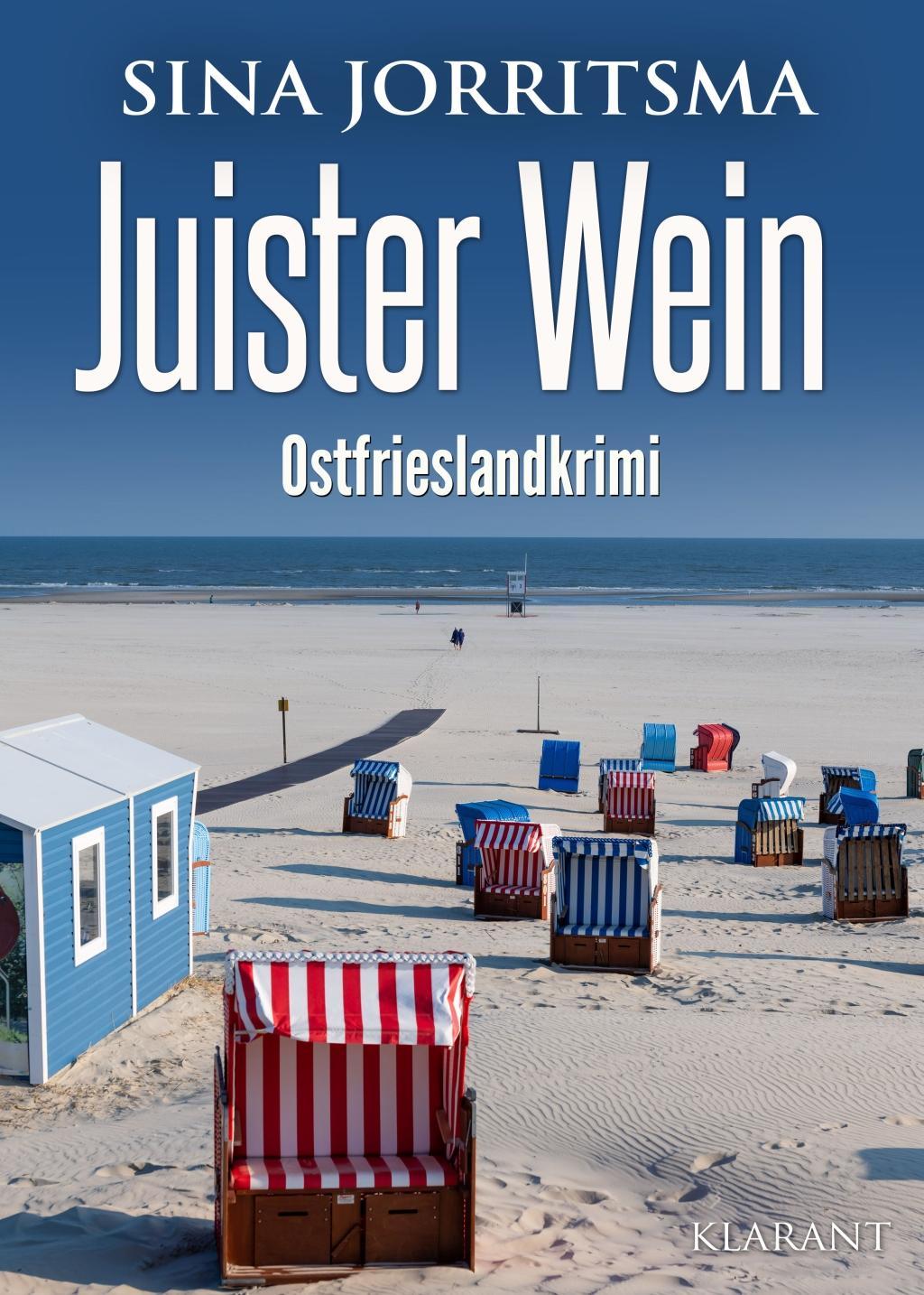 Vorderes Coverbild Juister Wein. Ostfrieslandkrimi