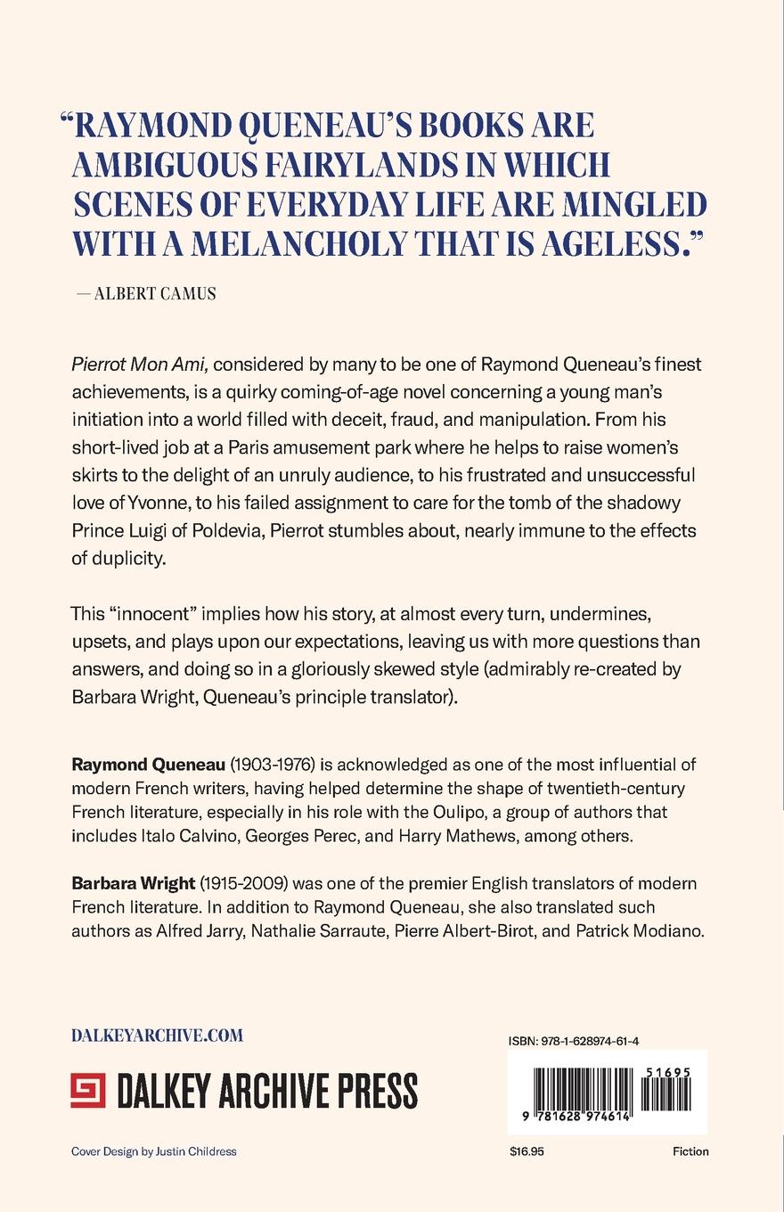 Rückseitencover Pierrot Mon Ami