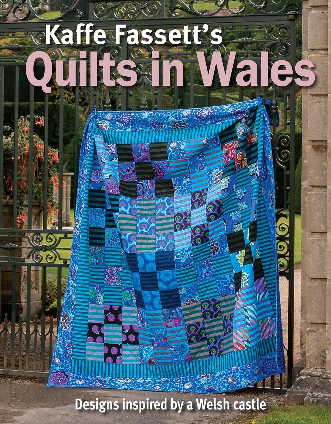 Vorderes Coverbild Kaffe Fassett Quilts in Wales