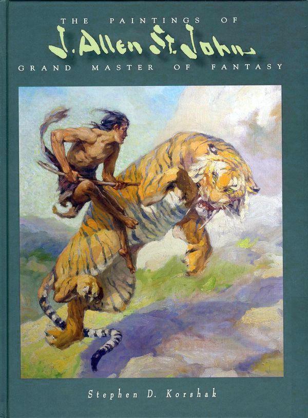 Vorderes Coverbild Paintings of J Allen St John: Grand Master of Fantasy