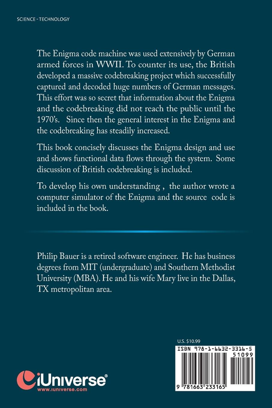 Rückseitencover Enigma Unscrambled