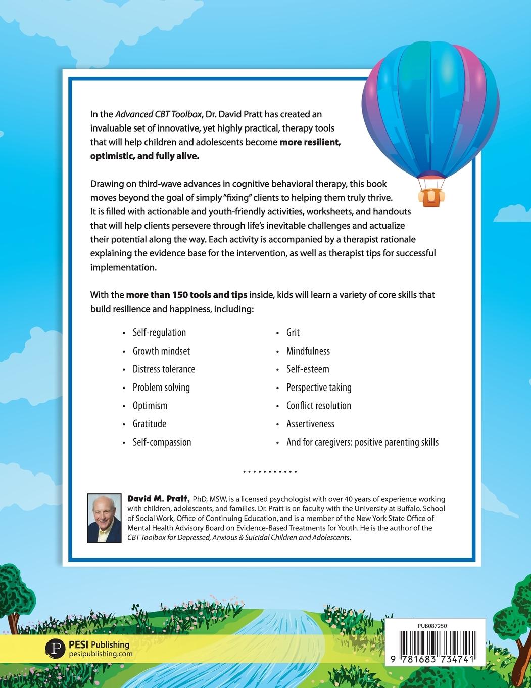 Rückseitencover Advanced CBT Toolbox for Depressed, Anxious & Traumatized Youth