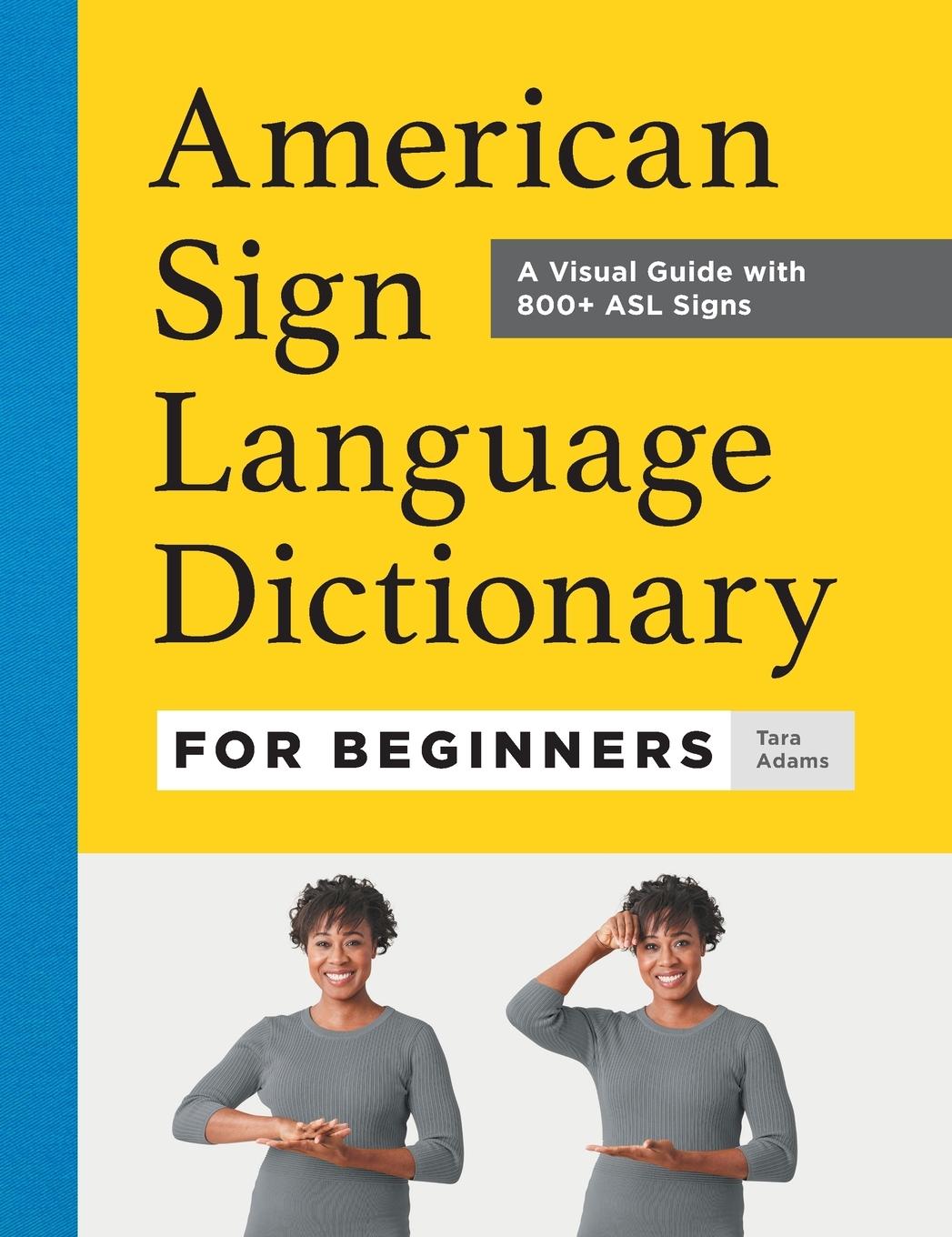 Vorderes Coverbild American Sign Language Dictionary for Beginners