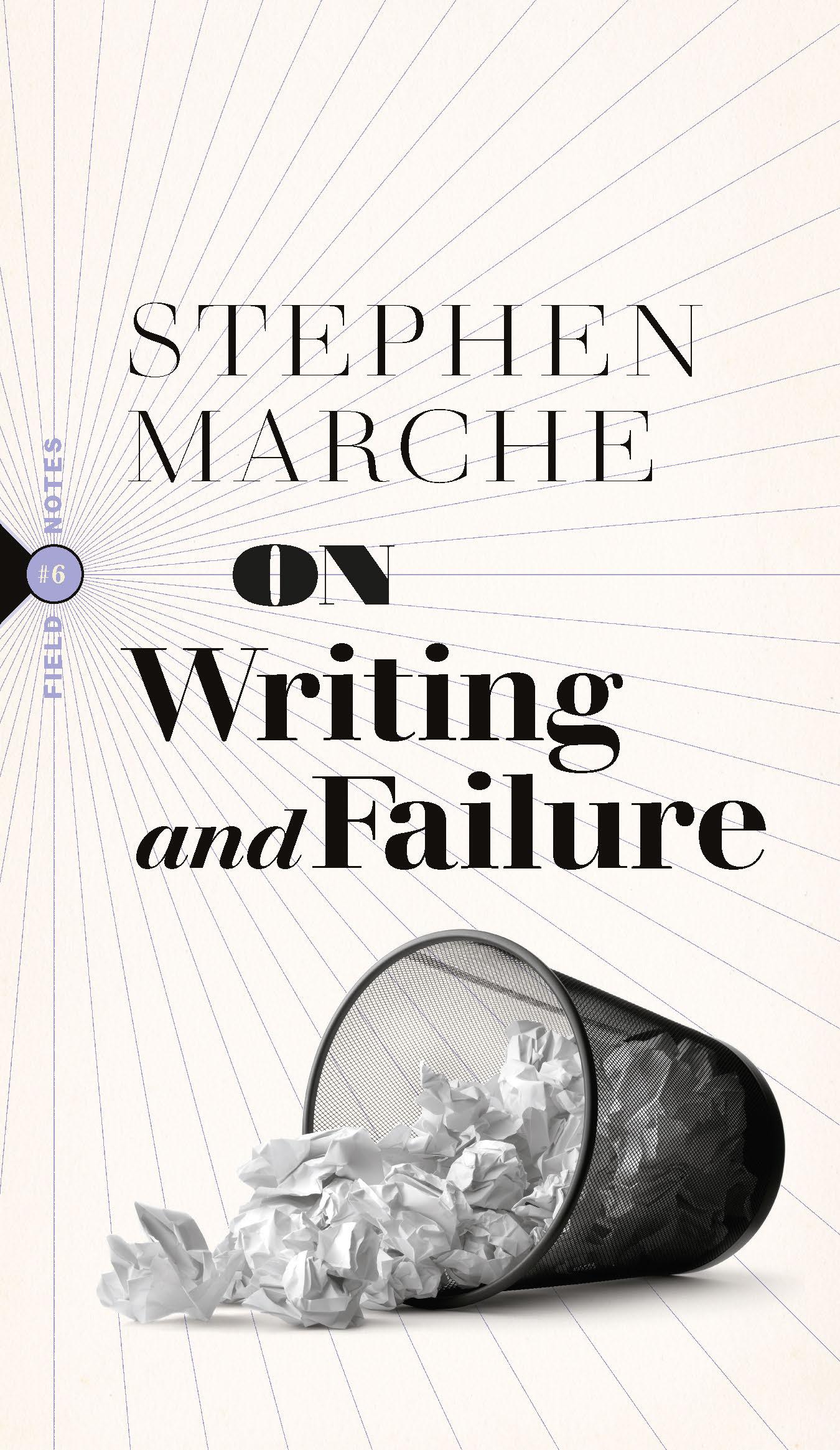 Beispielinhalt (Bild) On Writing and Failure