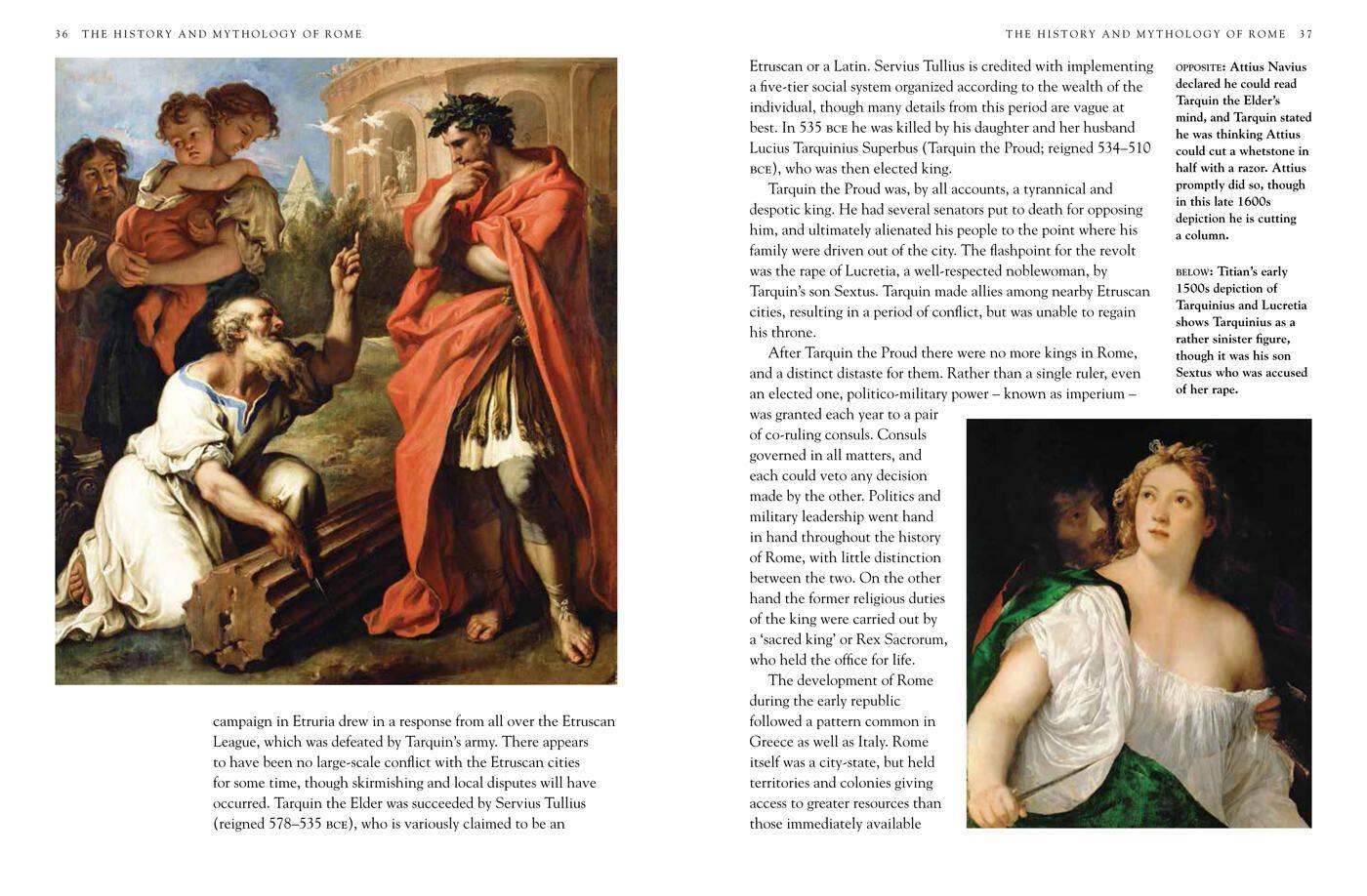 Beispielinhalt (Bild) Roman Myths