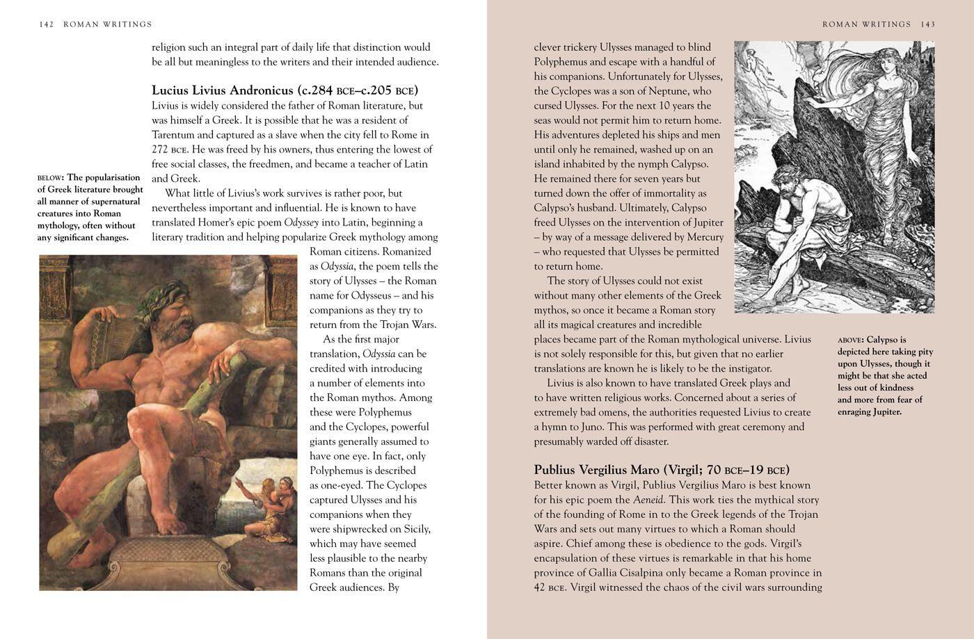 Beispielinhalt (Bild) Roman Myths