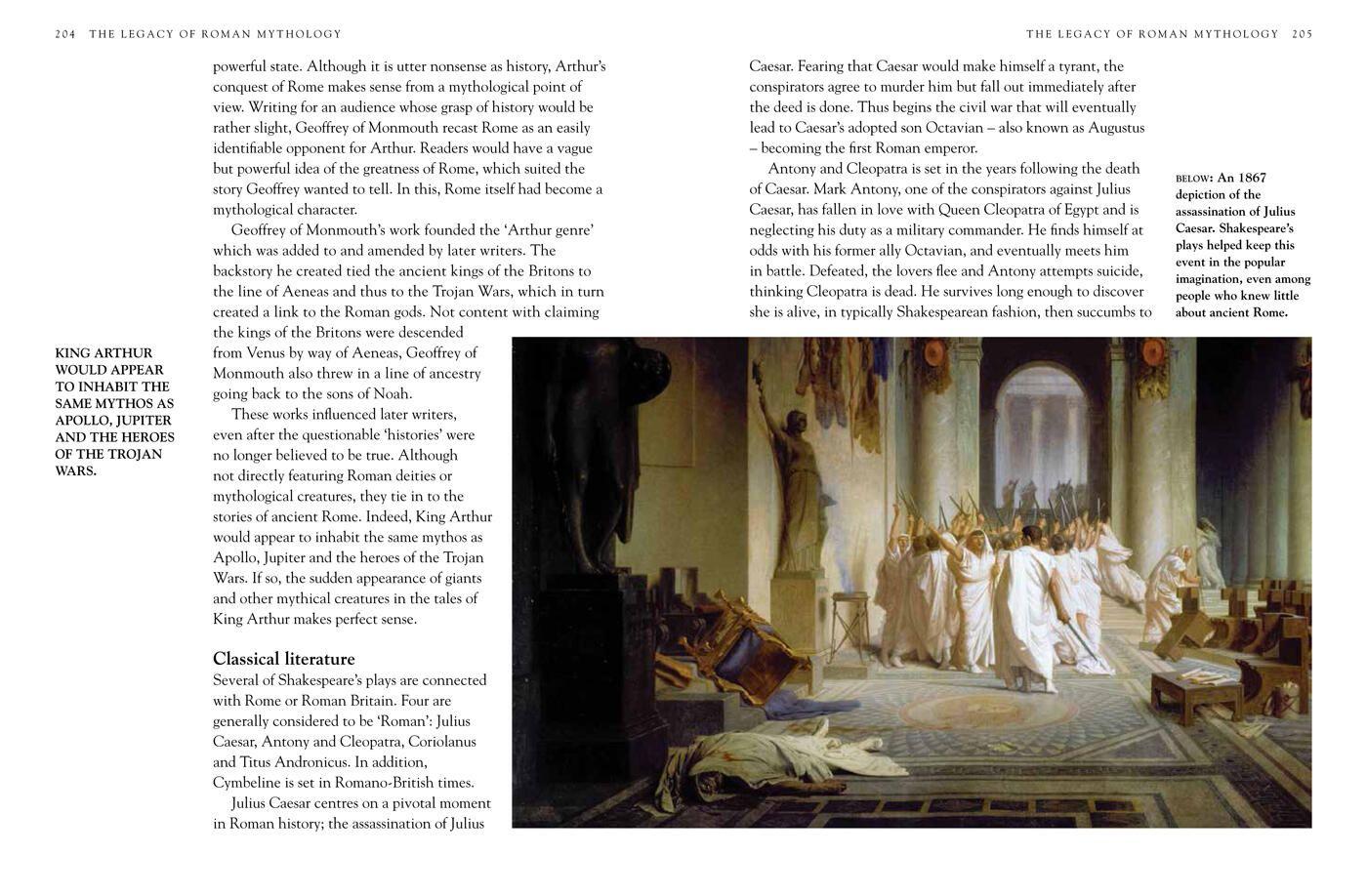 Beispielinhalt (Bild) Roman Myths