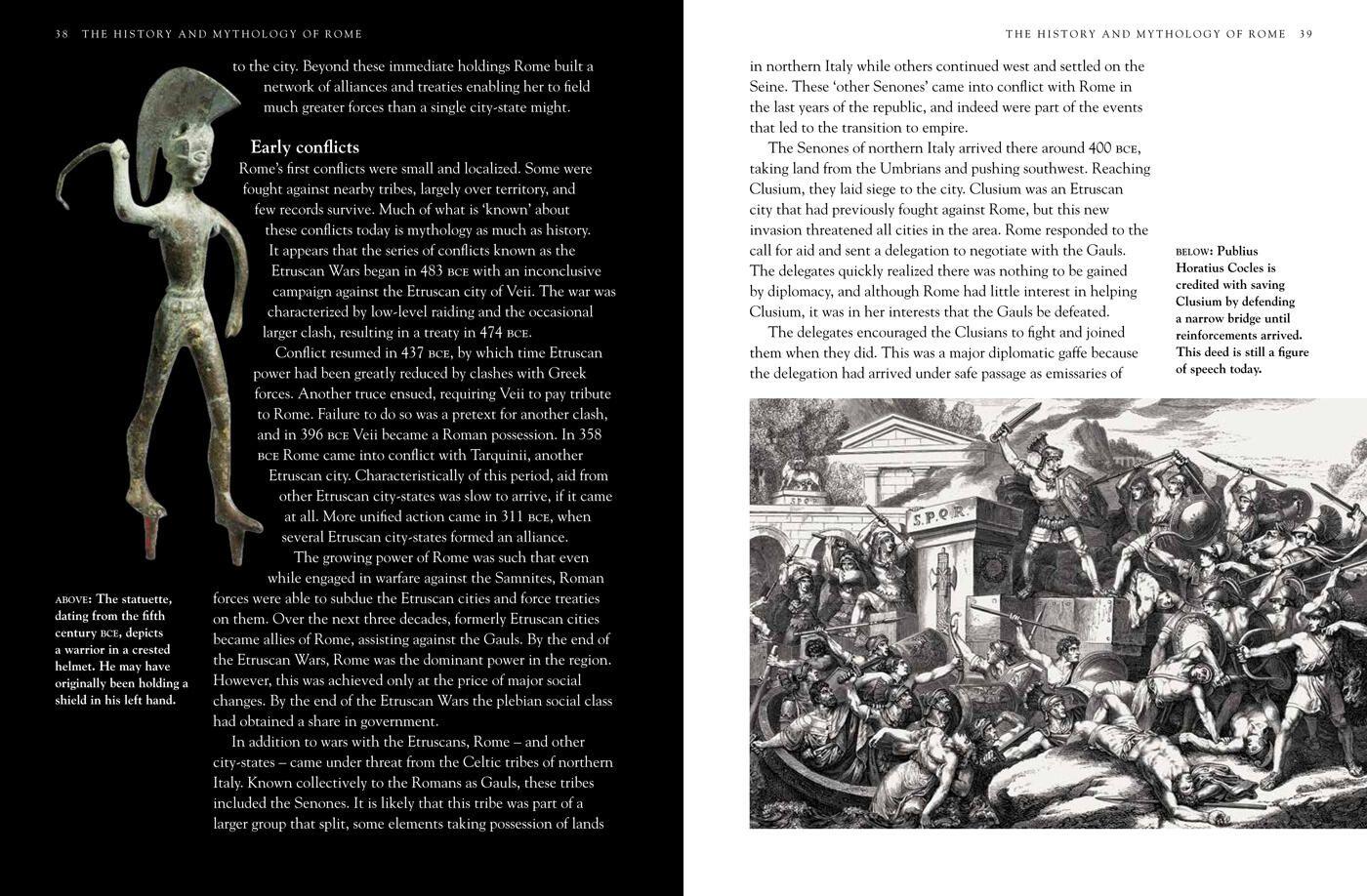 Beispielinhalt (Bild) Roman Myths