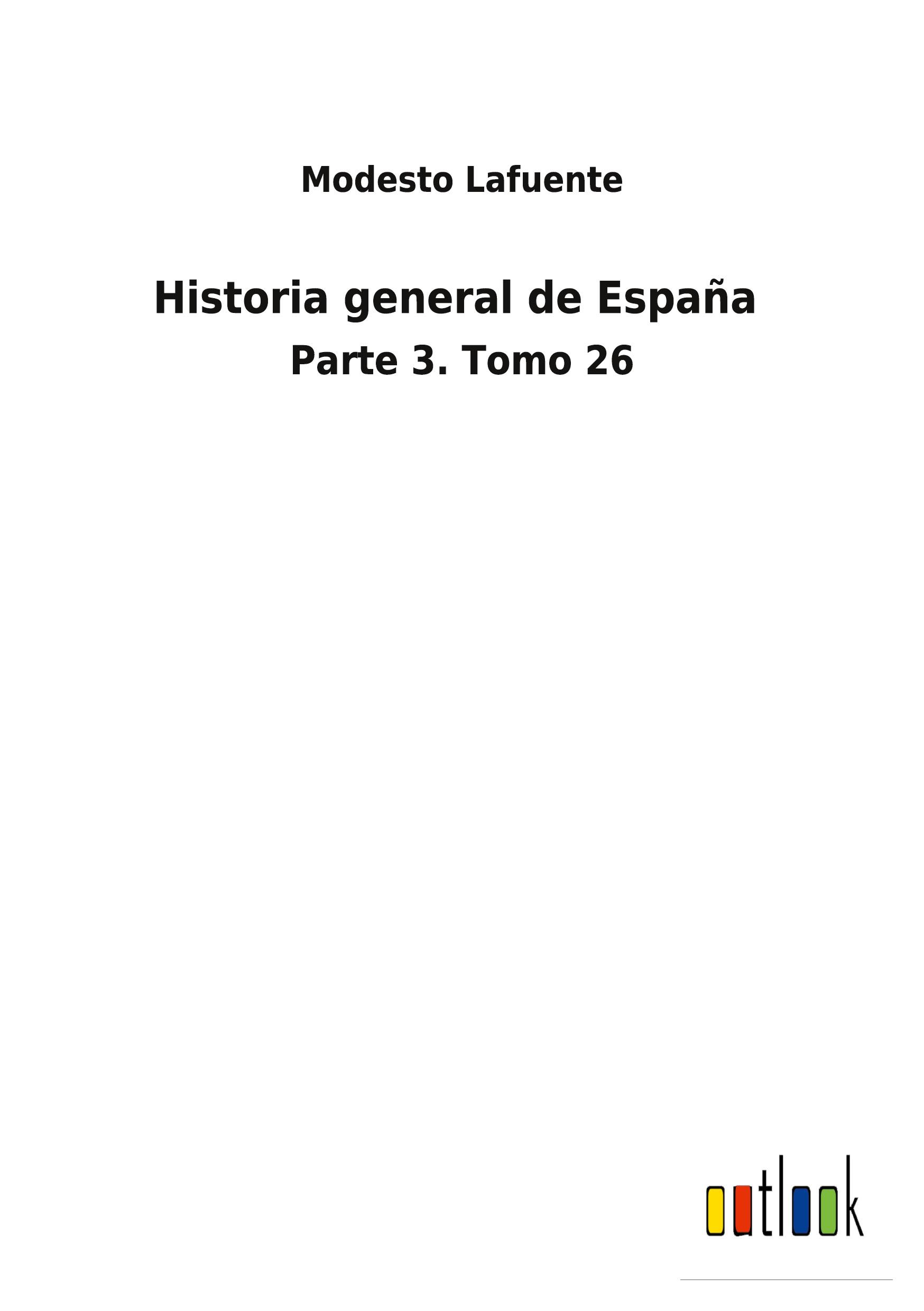 Vorderes Coverbild Historia general de España
