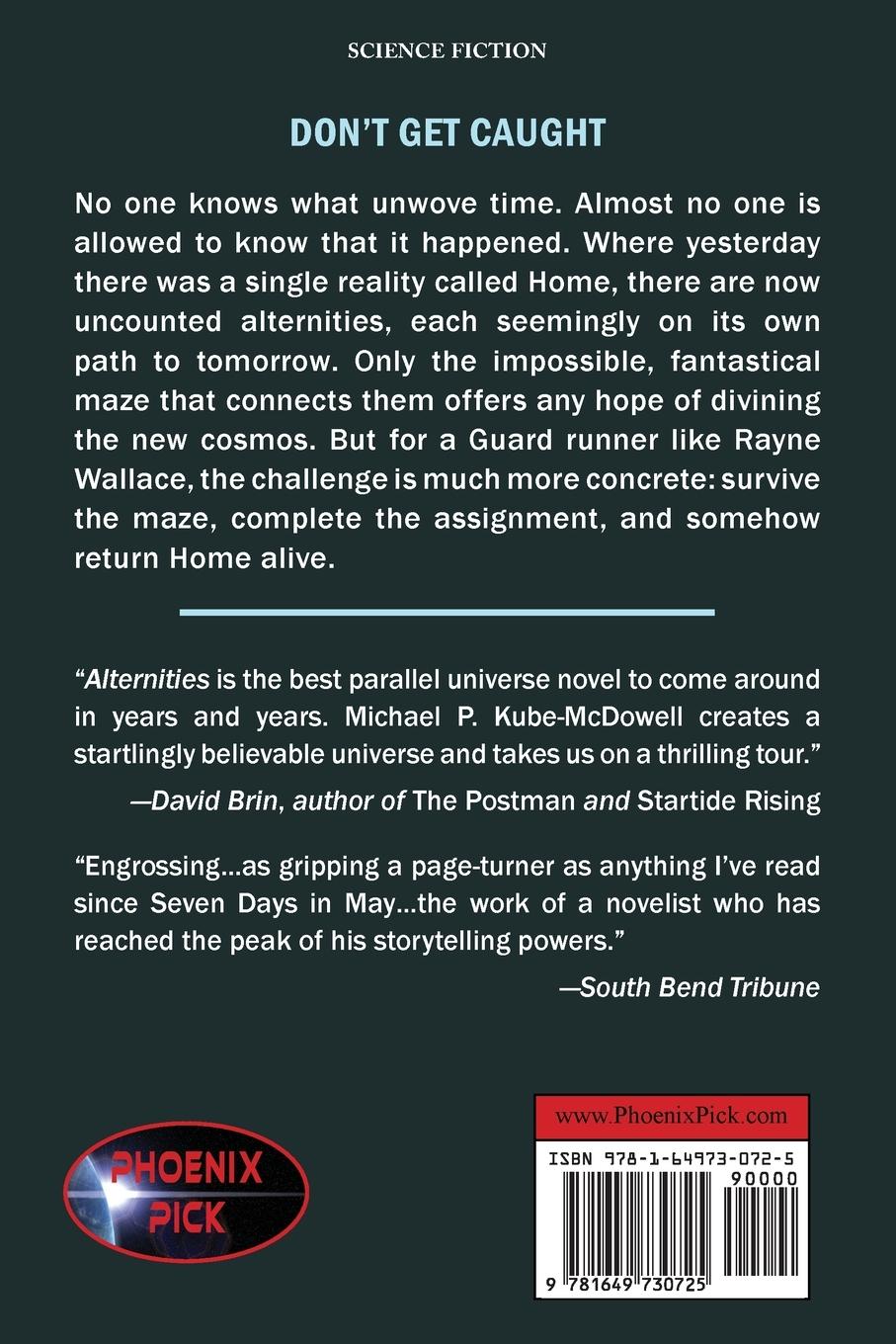 Rückseitencover Alternities