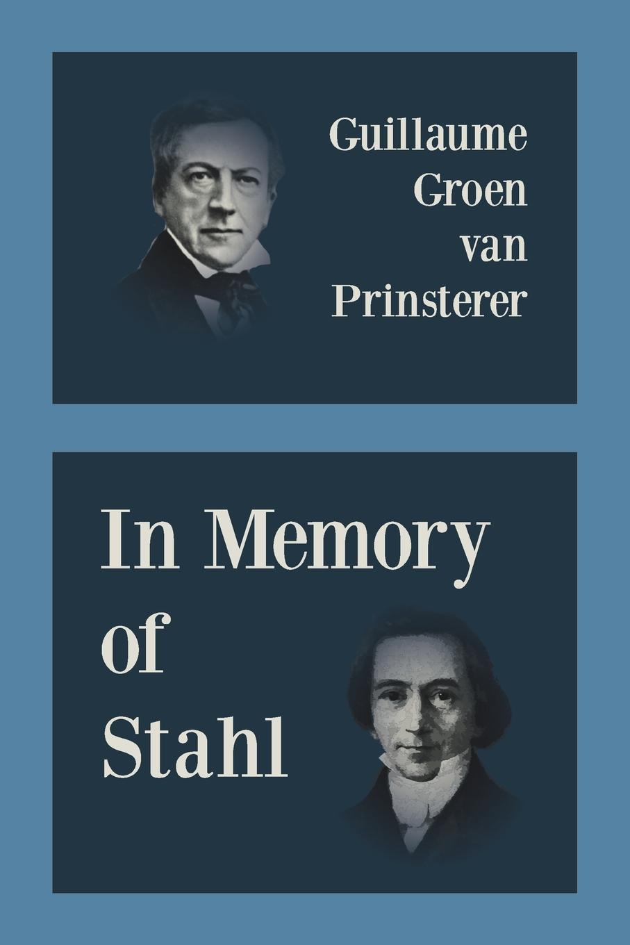 Vorderes Coverbild In Memory of Stahl