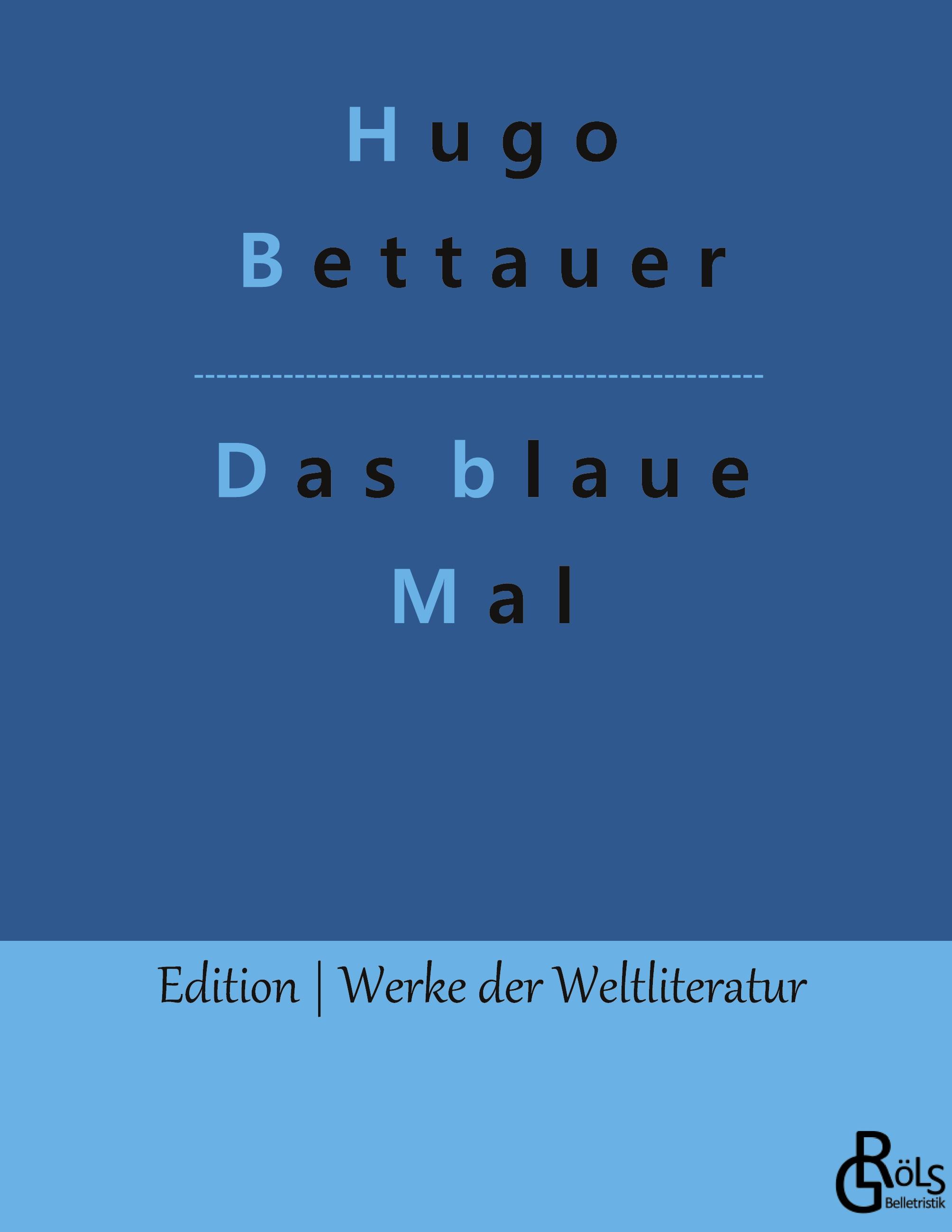 Vorderes Coverbild Das blaue Mal