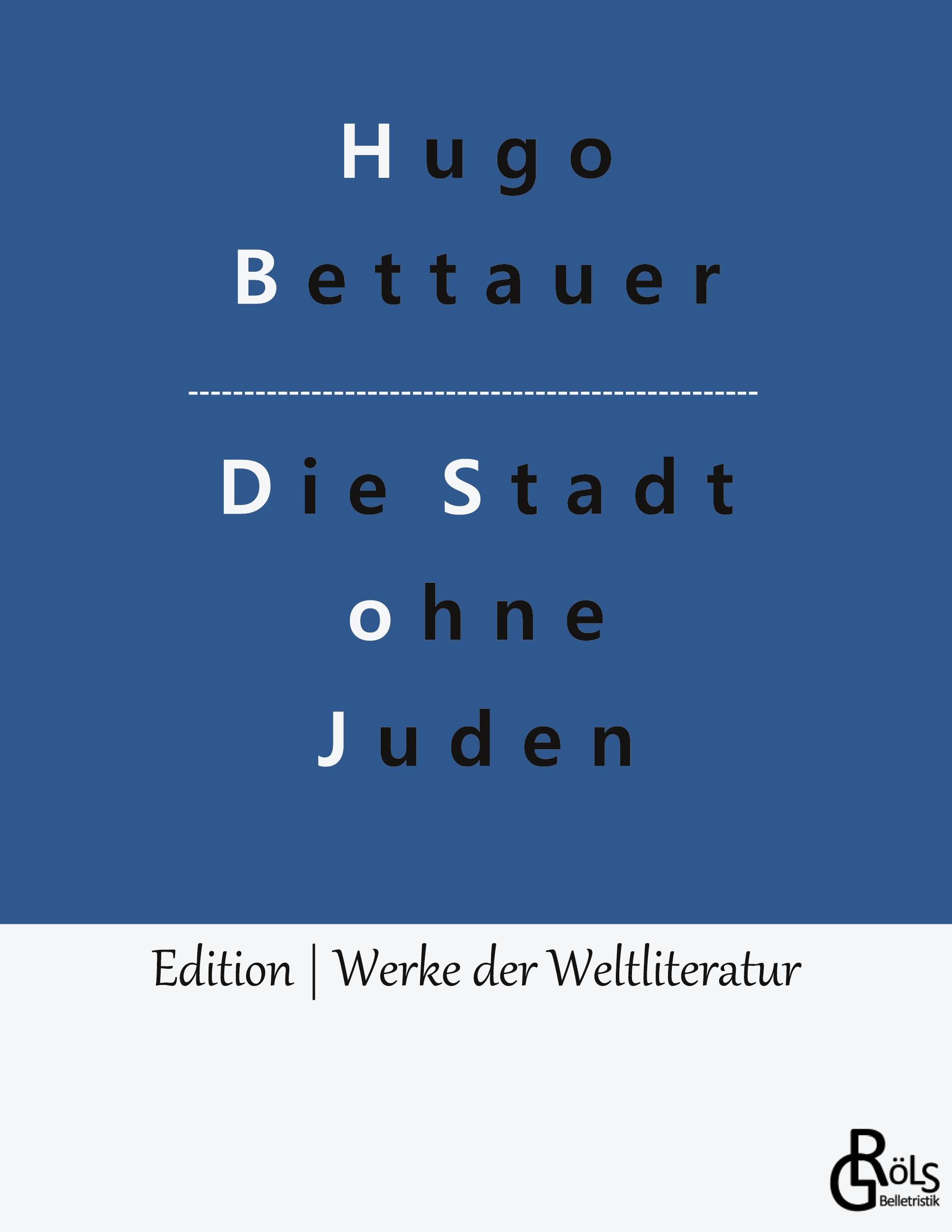 Vorderes Coverbild Die Stadt ohne Juden