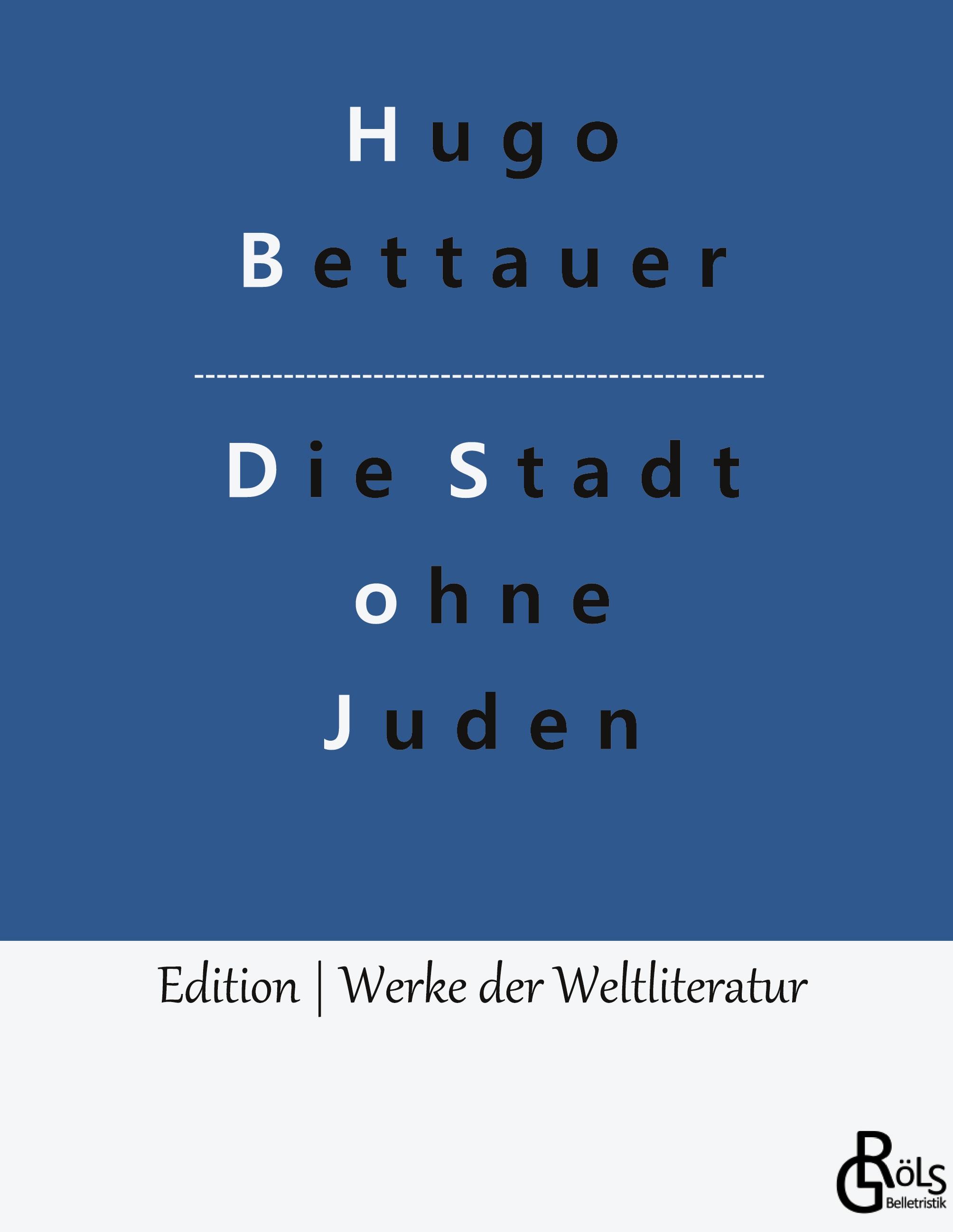 Vorderes Coverbild Die Stadt ohne Juden
