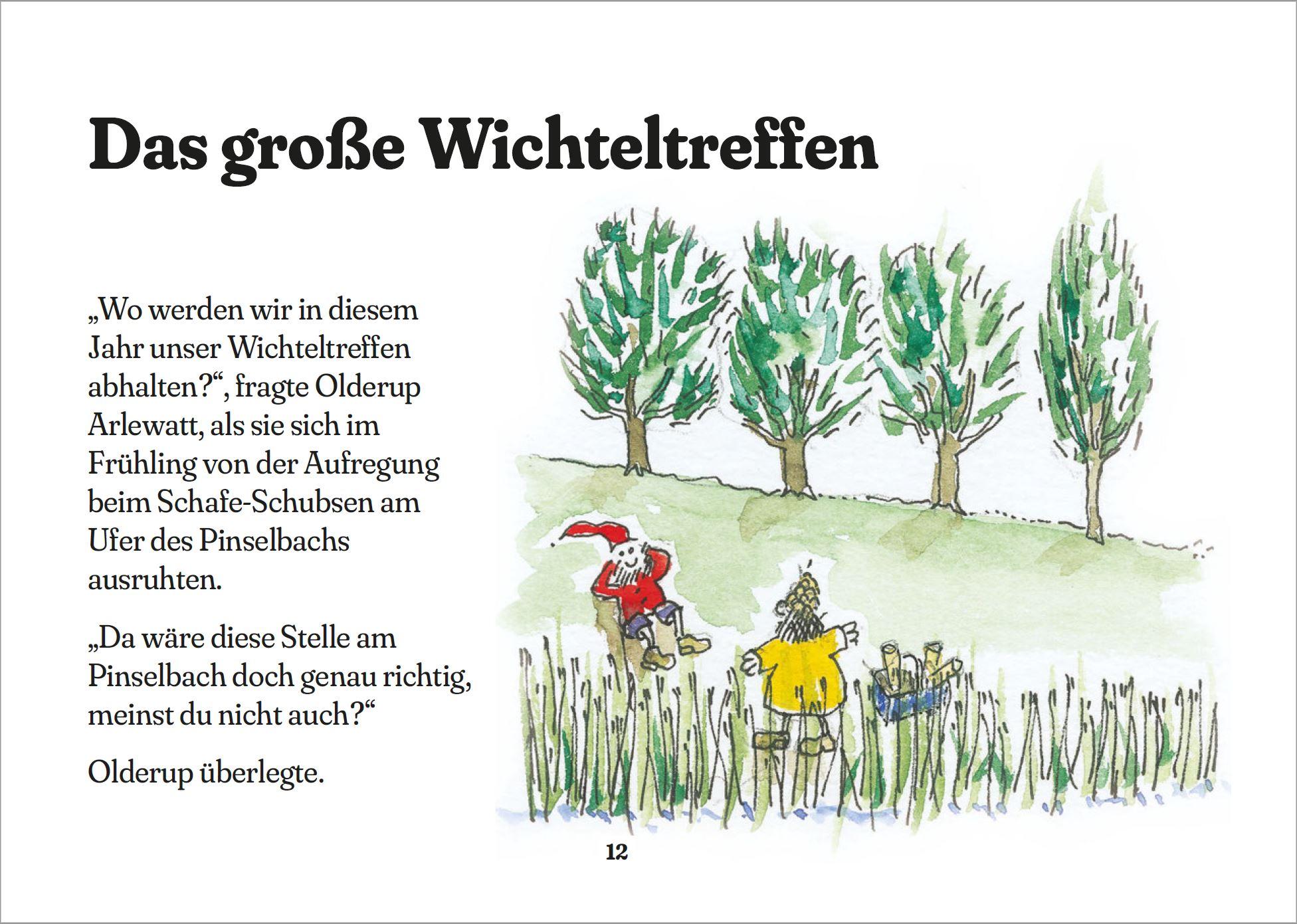 Beispielinhalt (Bild) Arlewatt und Olderup