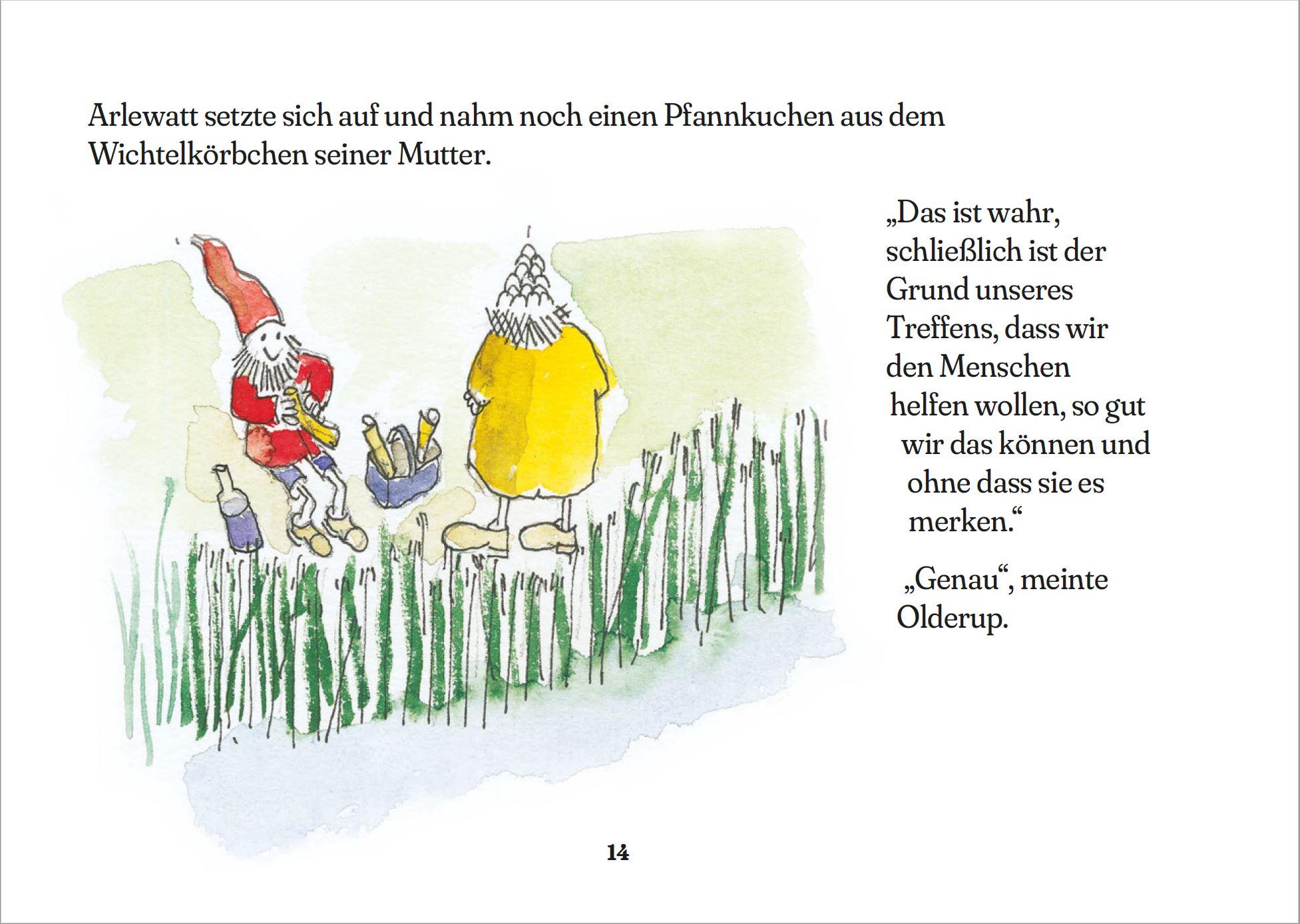 Beispielinhalt (Bild) Arlewatt und Olderup