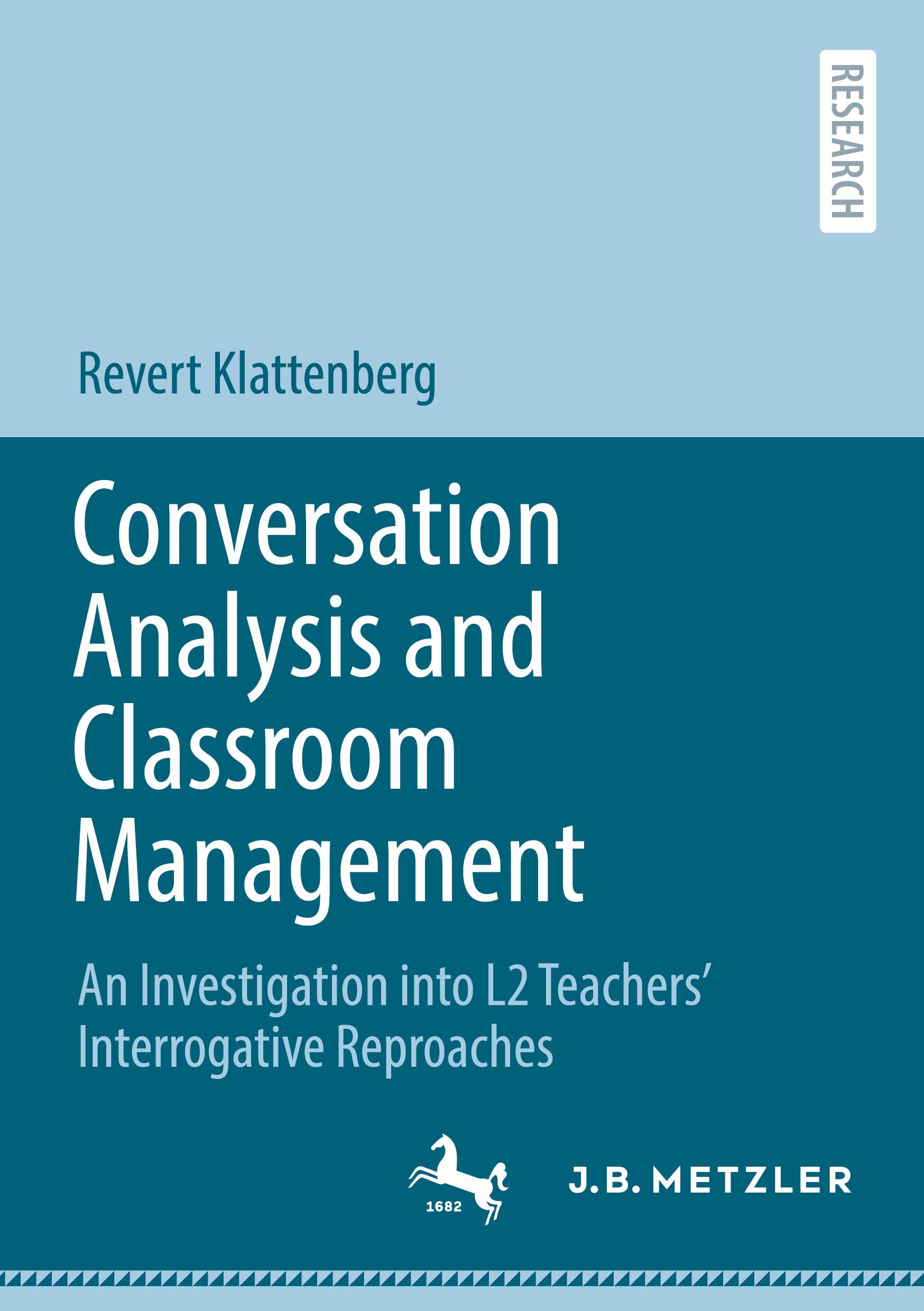 Vorderes Coverbild Conversation Analysis and Classroom Management