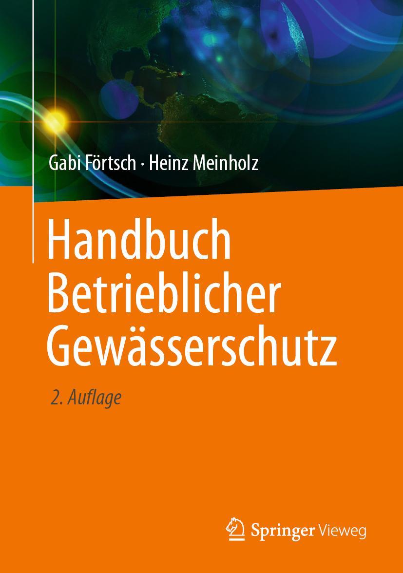 Vorderes Coverbild Handbuch Betrieblicher Gewässerschutz