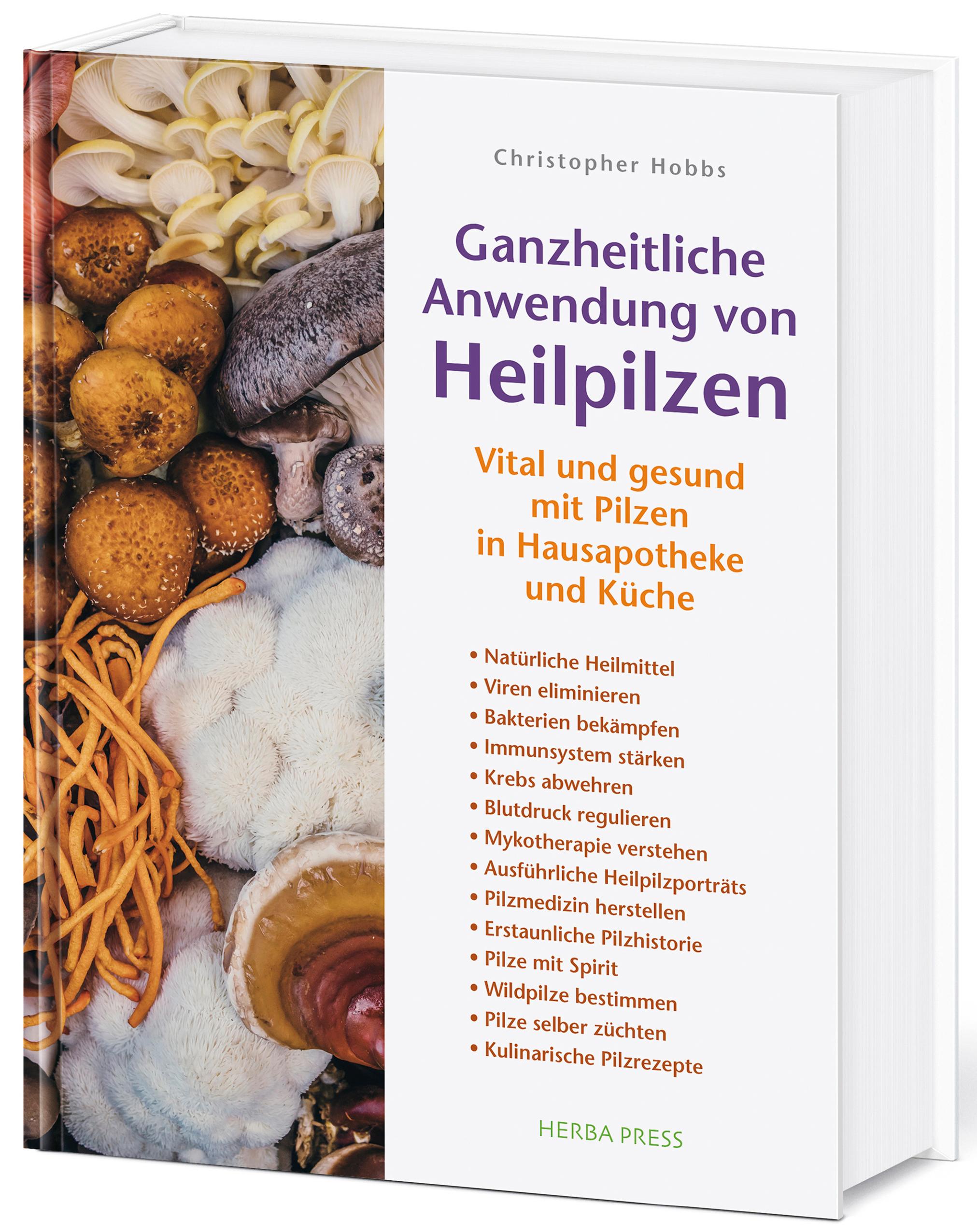 Vorderes Coverbild Ganzheitliche Anwendung von Heilpilzen