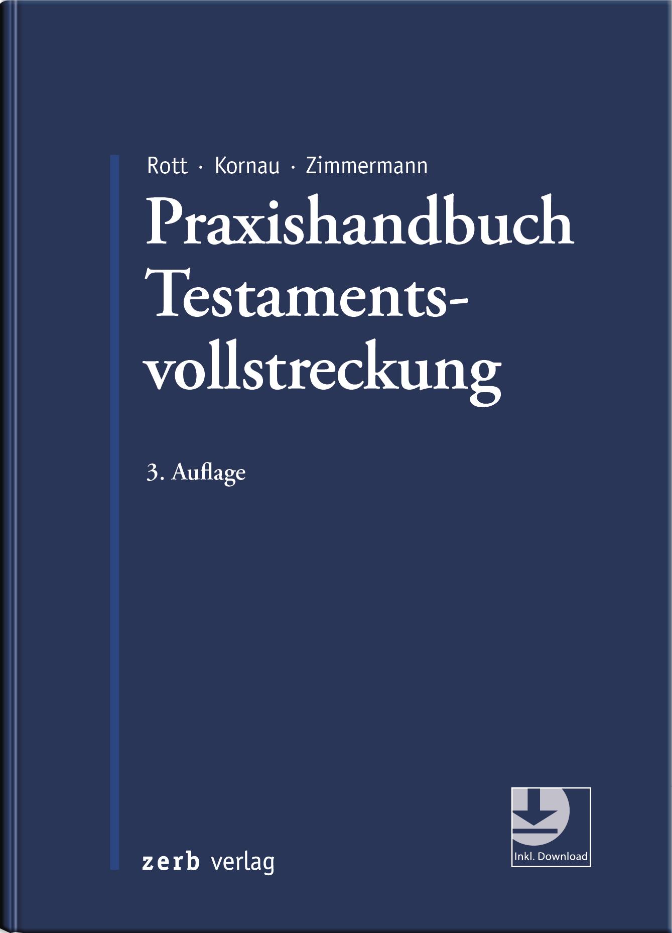 Vorderes Coverbild Praxishandbuch Testamentsvollstreckung