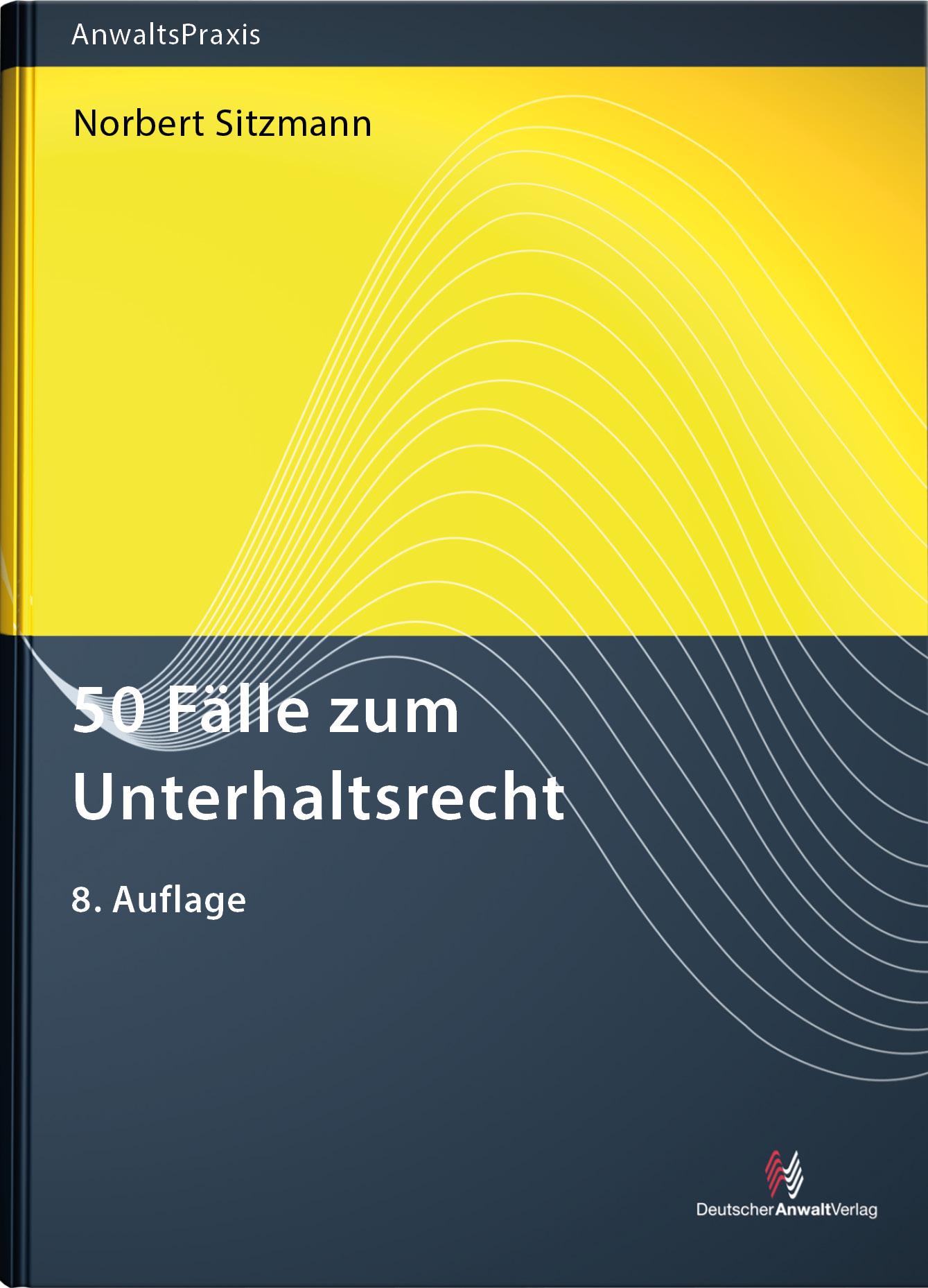 Vorderes Coverbild 50 Fälle zum Unterhaltsrecht