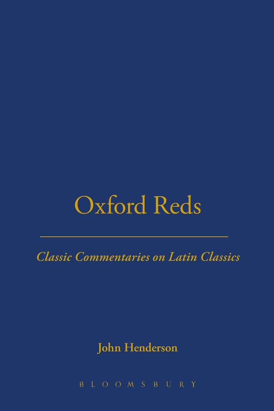 Vorderes Coverbild Oxford Reds