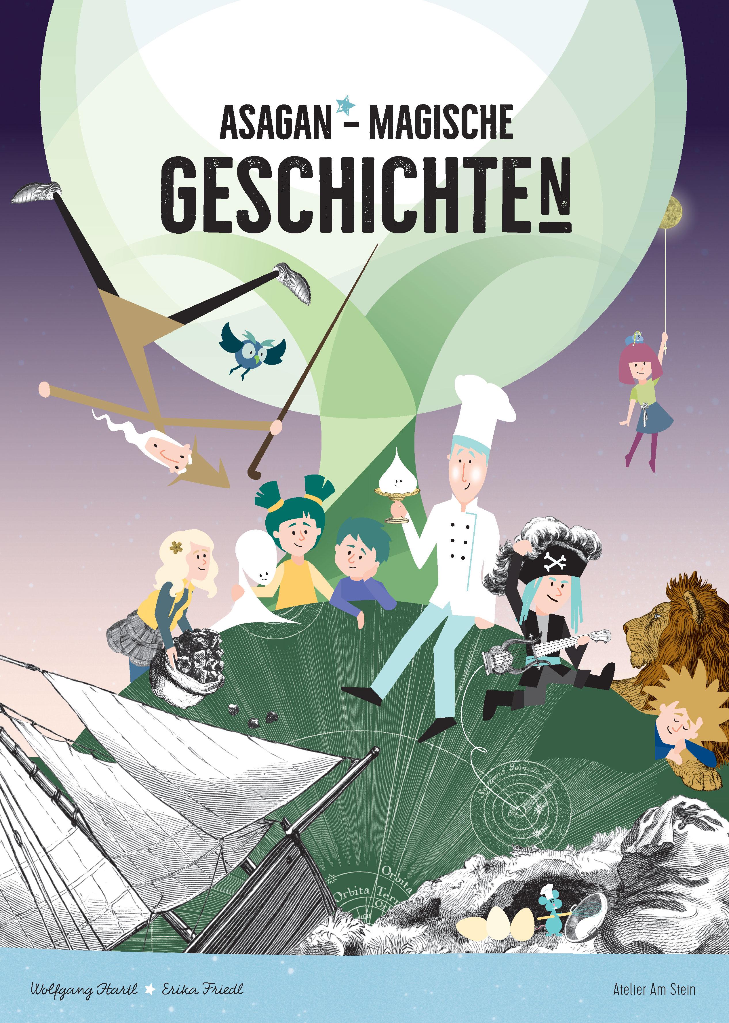 Vorderes Coverbild ASAGAN - Magische Geschichten
