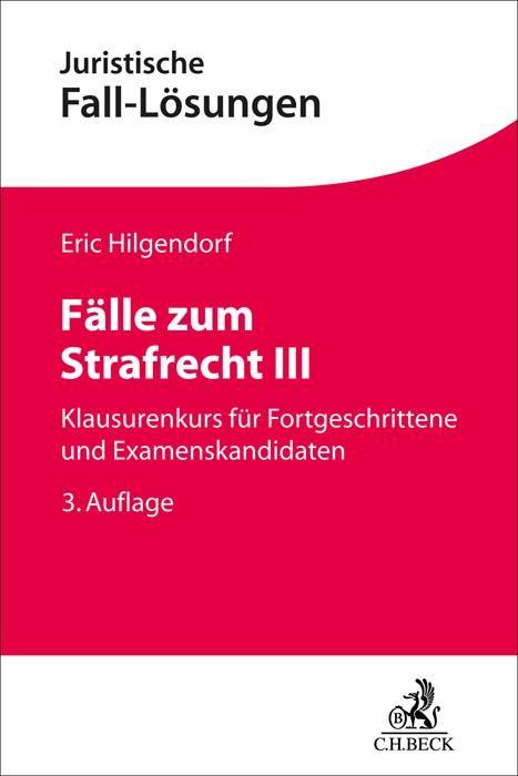 Vorderes Coverbild Fälle zum Strafrecht III