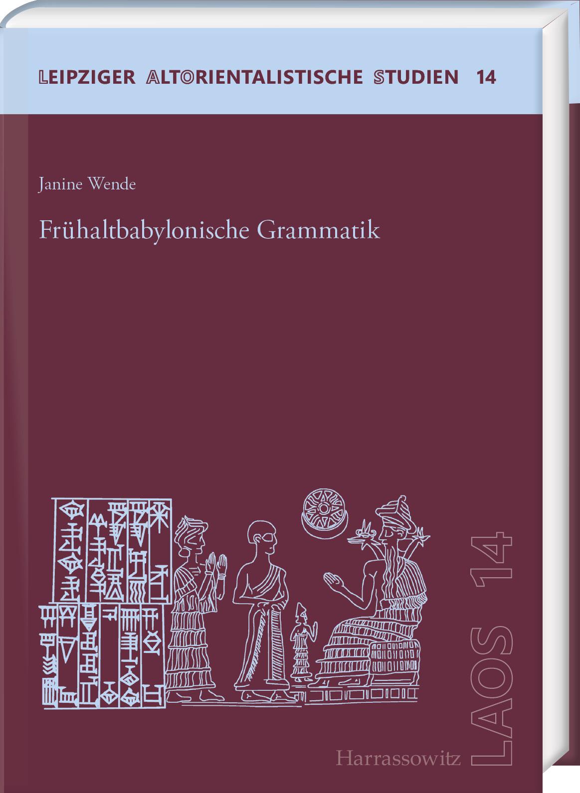 Vorderes Coverbild Frühaltbabylonische Grammatik