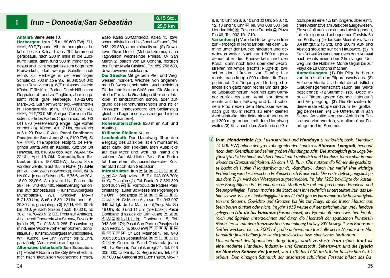 Beispielinhalt (Bild) Jakobsweg - Camino del Norte