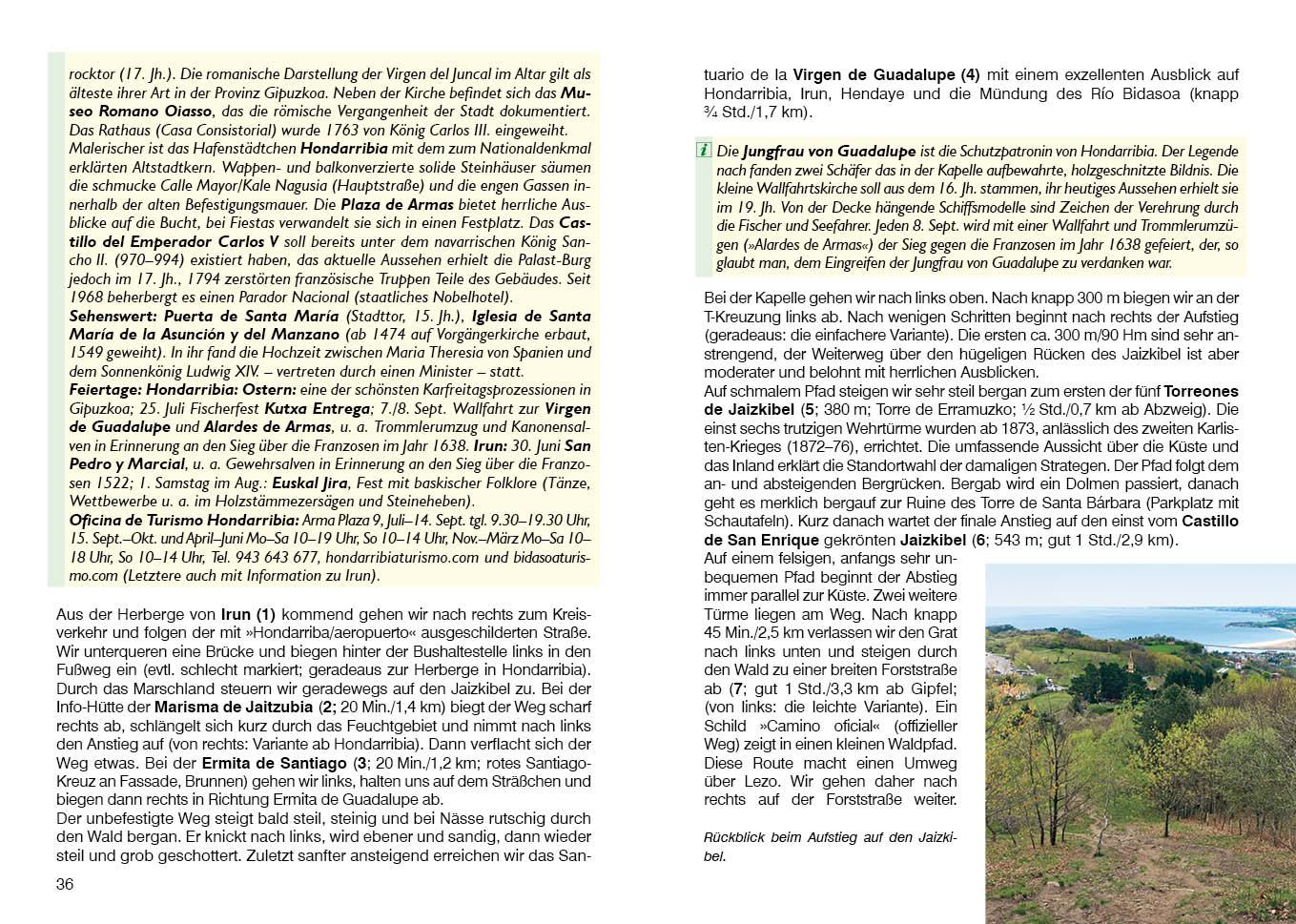 Beispielinhalt (Bild) Jakobsweg - Camino del Norte