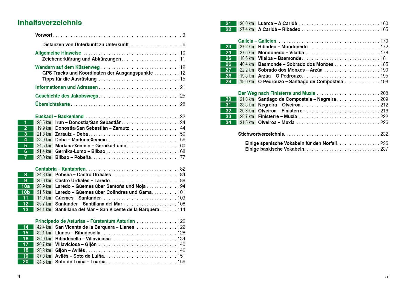 Beispielinhalt (Bild) Jakobsweg - Camino del Norte
