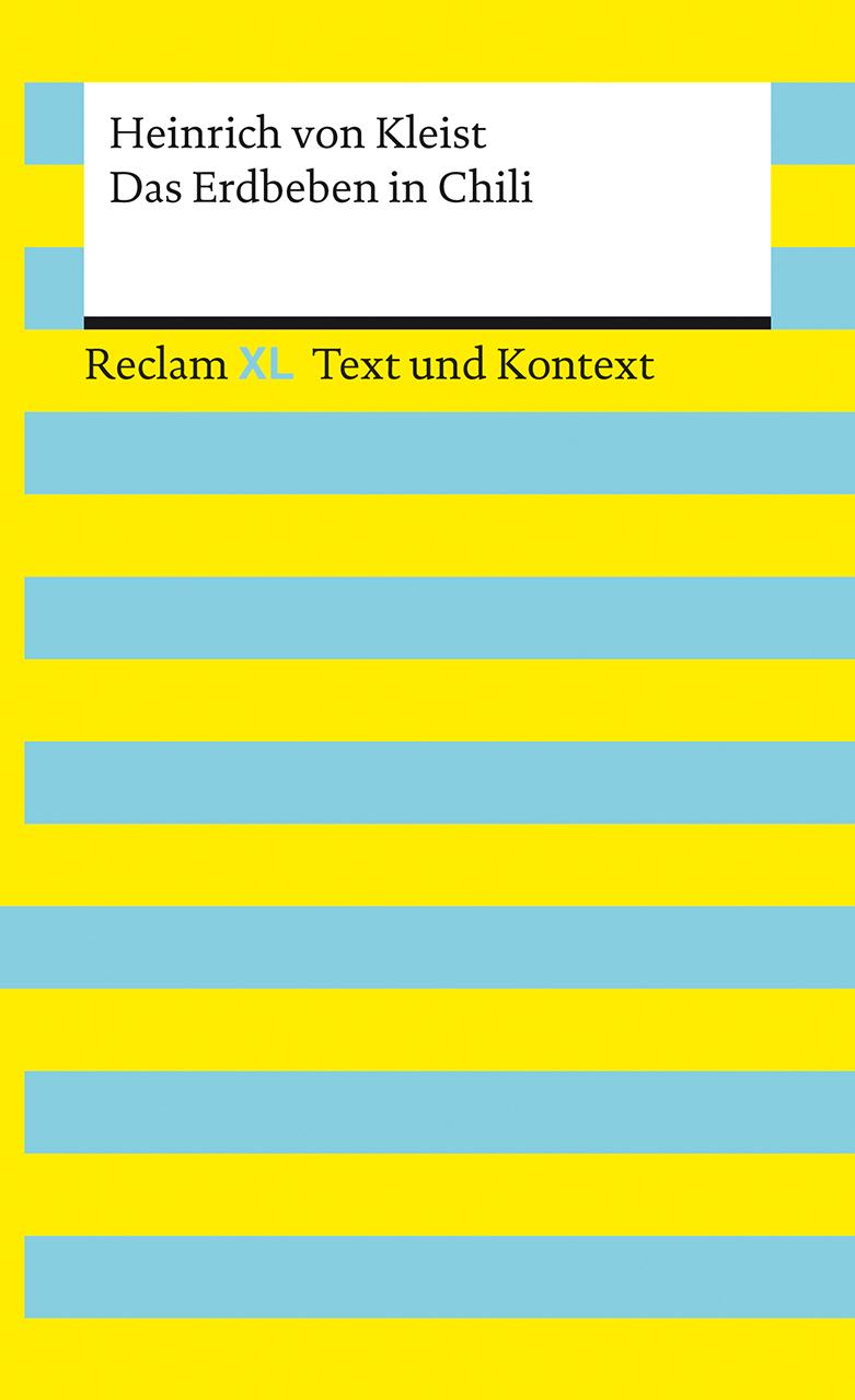 Vorderes Coverbild Das Erdbeben in Chili. Textausgabe mit Kommentar und Materialien