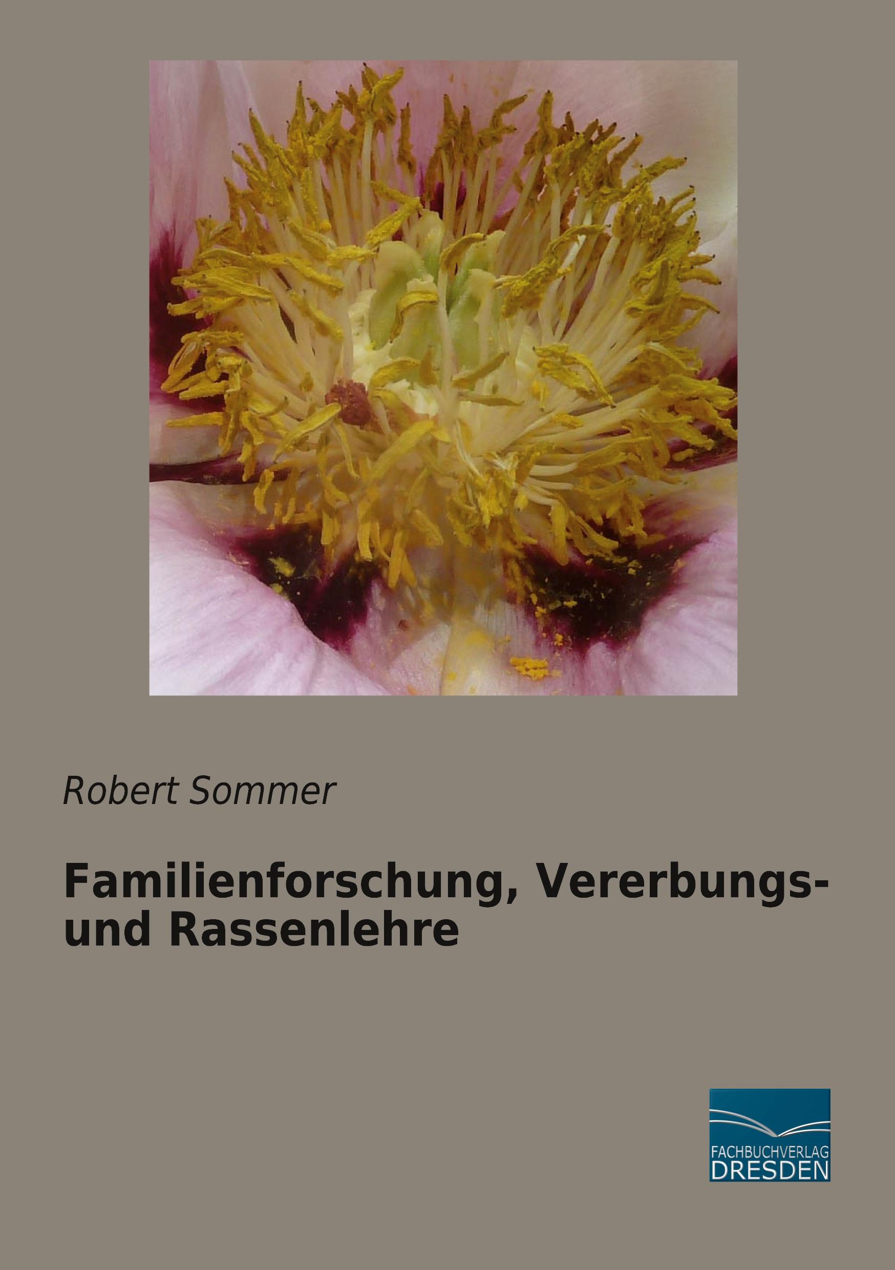 Vorderes Coverbild Familienforschung, Vererbungs- und Rassenlehre