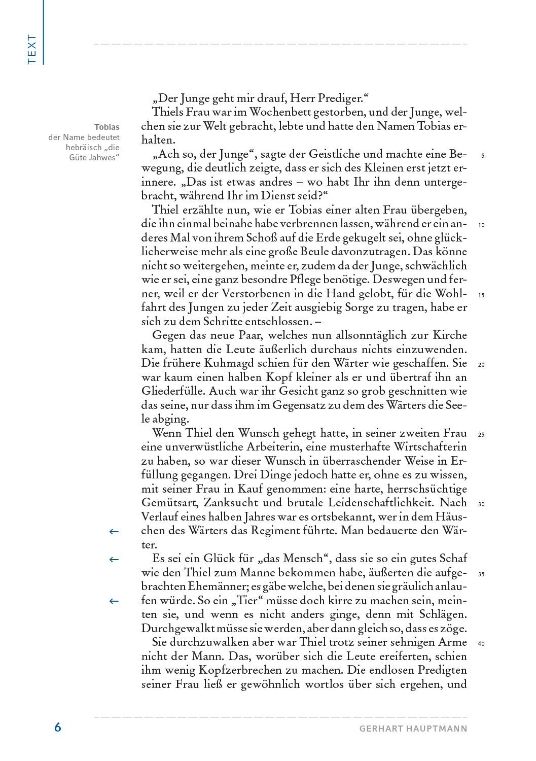 Beispielinhalt (Bild) Bahnwärter Thiel