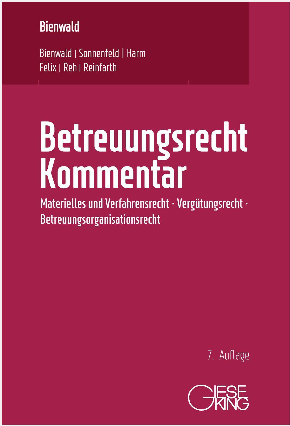 Vorderes Coverbild Betreuungsrecht Kommentar
