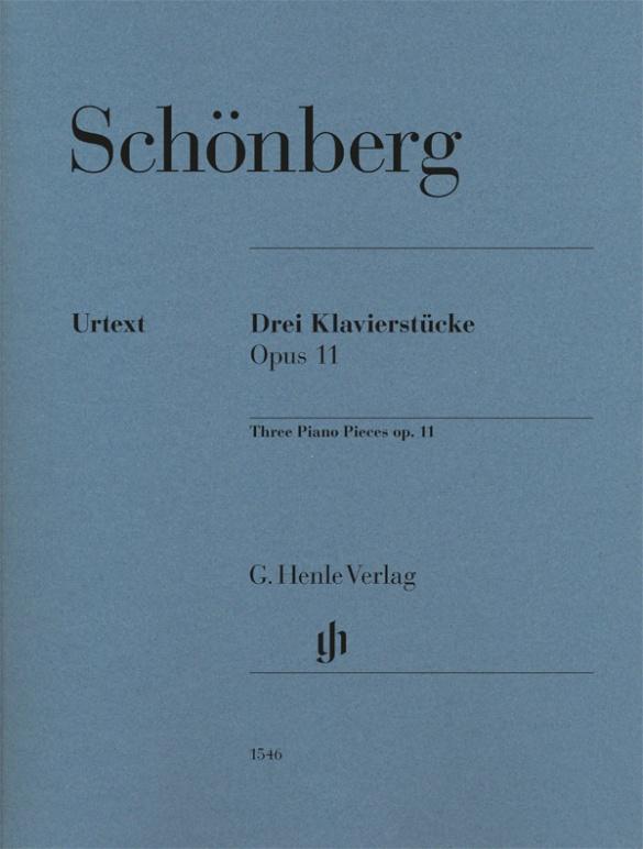 Vorderes Coverbild Arnold Schönberg - Drei Klavierstücke op. 11