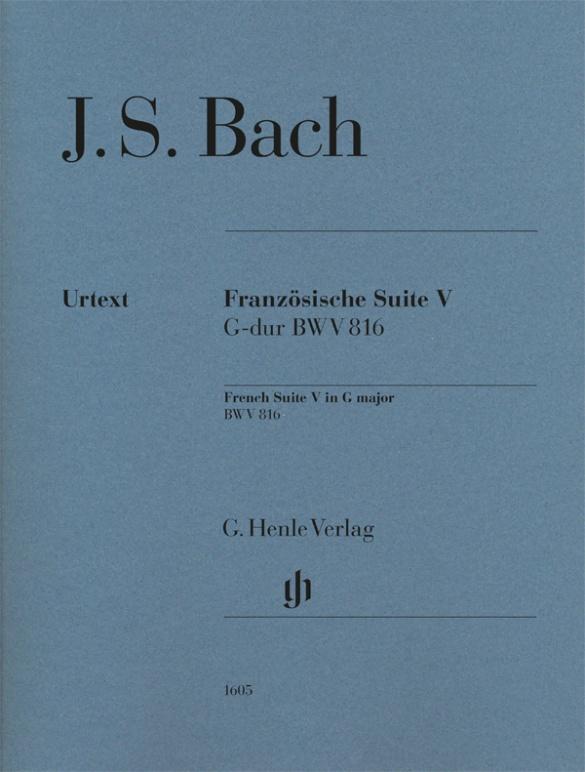 Vorderes Coverbild Johann Sebastian Bach - Französische Suite V G-dur BWV 816