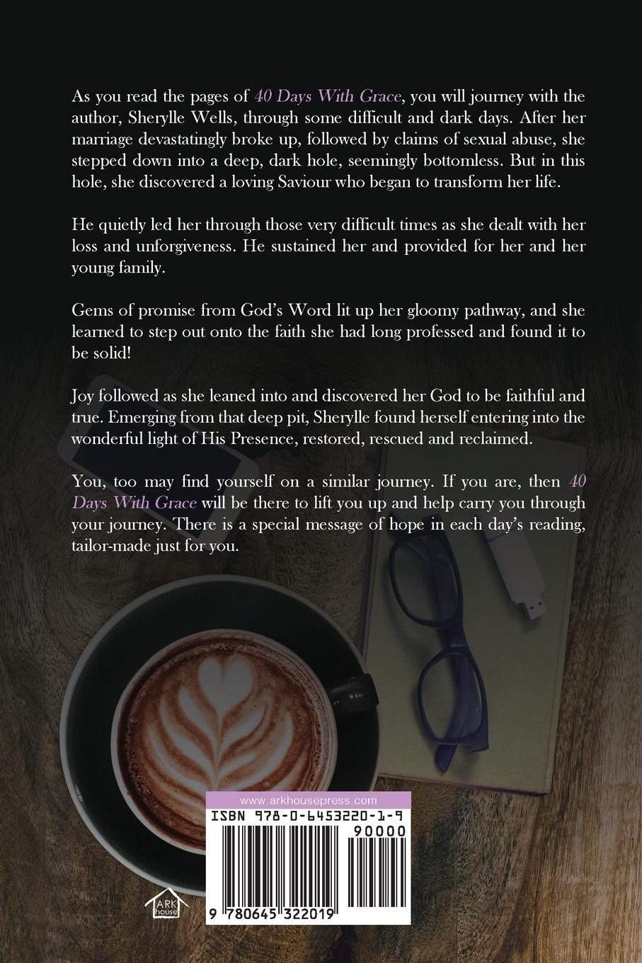 Rückseitencover 40 Days With Grace