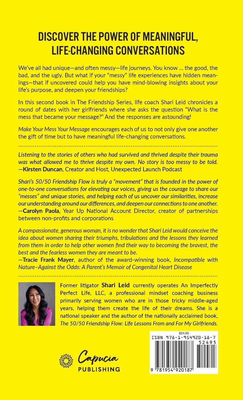 Rückseitencover Make Your Mess Your Message