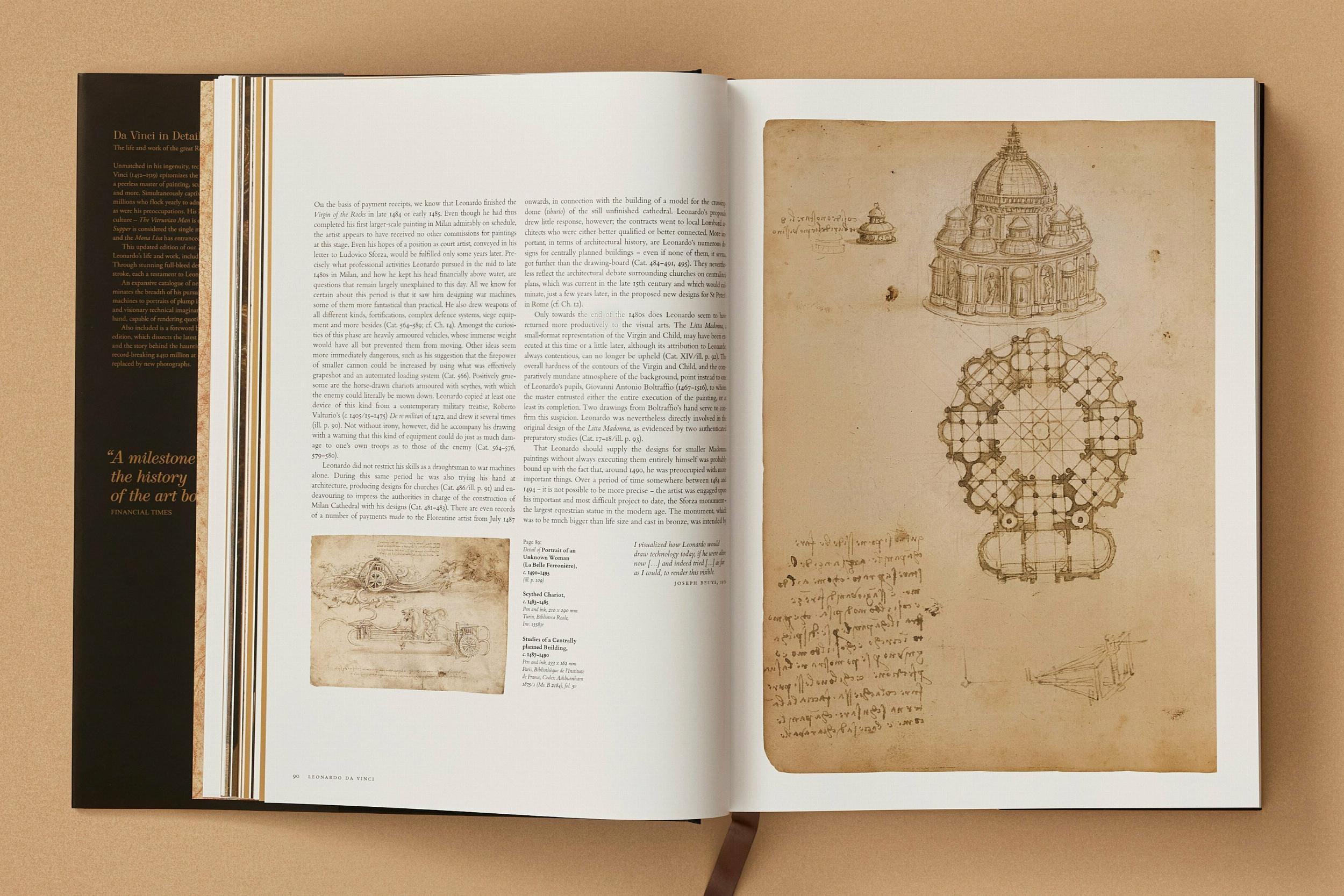 Beispielinhalt (Bild) Leonardo. Sämtliche Gemälde und Zeichnungen