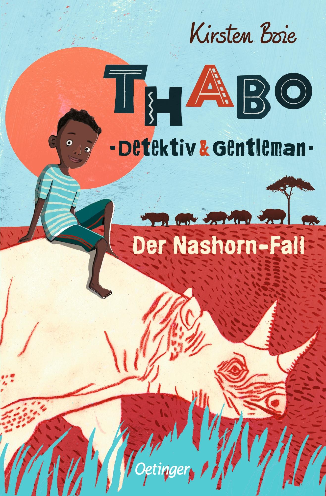 Vorderes Coverbild Thabo. Detektiv & Gentleman 1. Der Nashorn-Fall